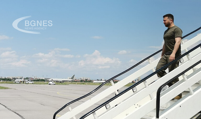 Zelensky arrived in Bulgaria