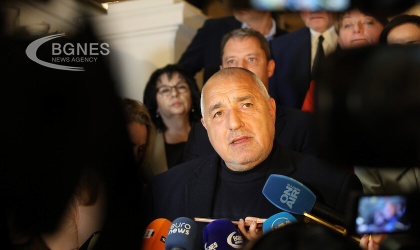 Boyko Borissov: Tomorrow we start meetings with other parties