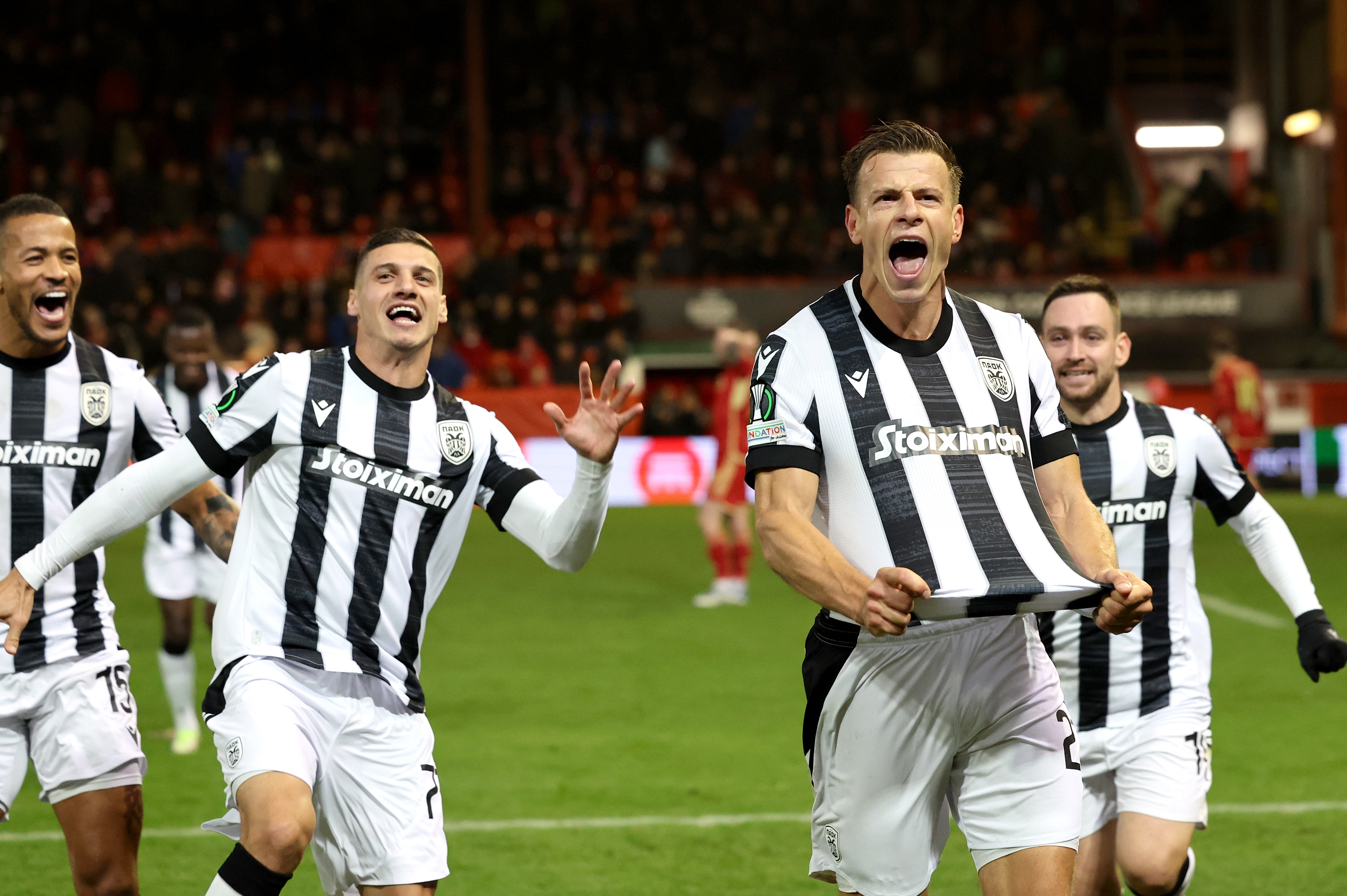 Kiril Despodov's goal spurs PAOK's remarkable turnaround in Scotland