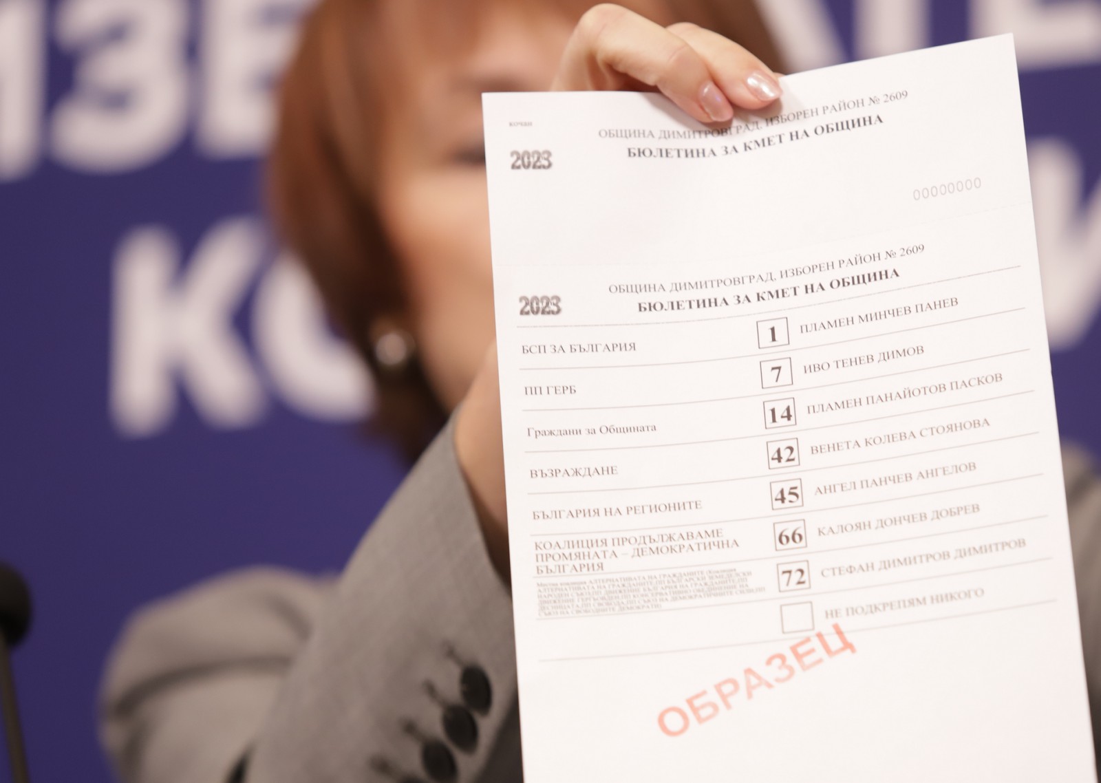 The Central Election Commission (CEC) voted to drop machine voting on Sunday’s local elections in Bulgaria