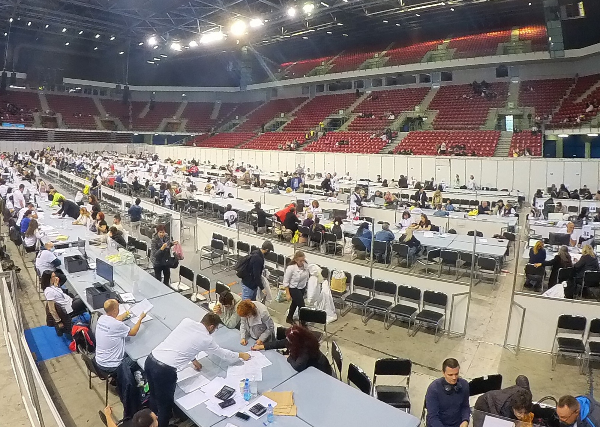 With 25.27% of protocols processed in Sofia: Terziev 31.86%, Grigorova 22.09%, Hekimyan 17.22%