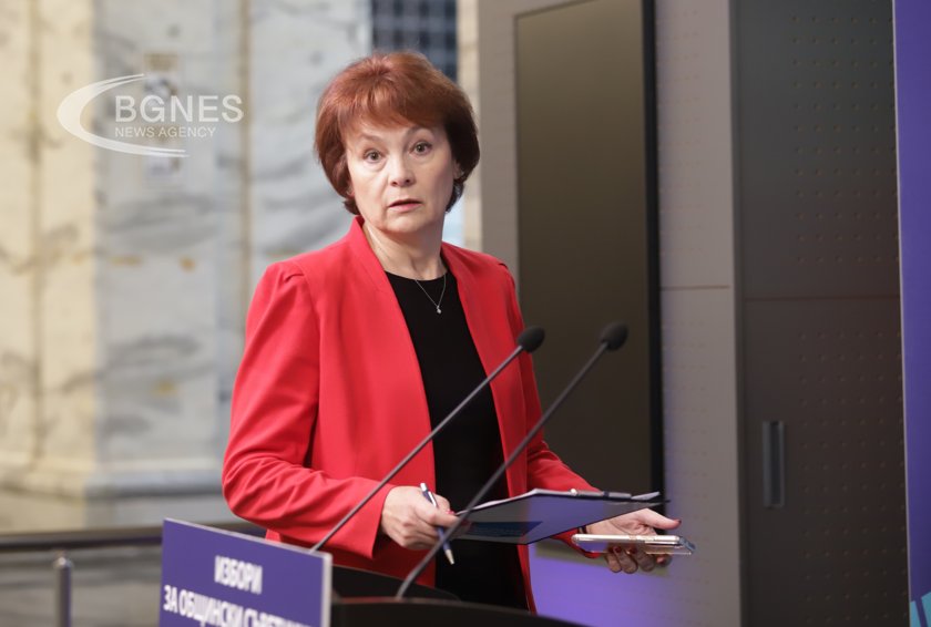 Deputy chairman of the Central Election Commission, Rositsa Mateva: In the runoff in 5900 sections, voting will be done by machines