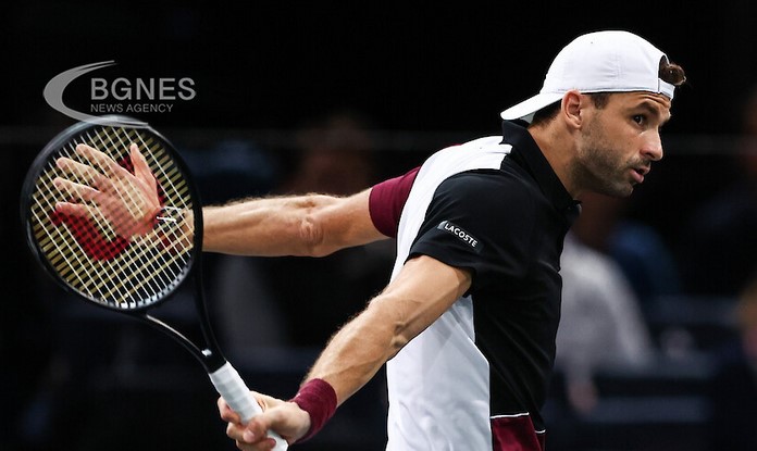 A superb Grigor Dimitrov dumped Daniil Medvedev in Paris