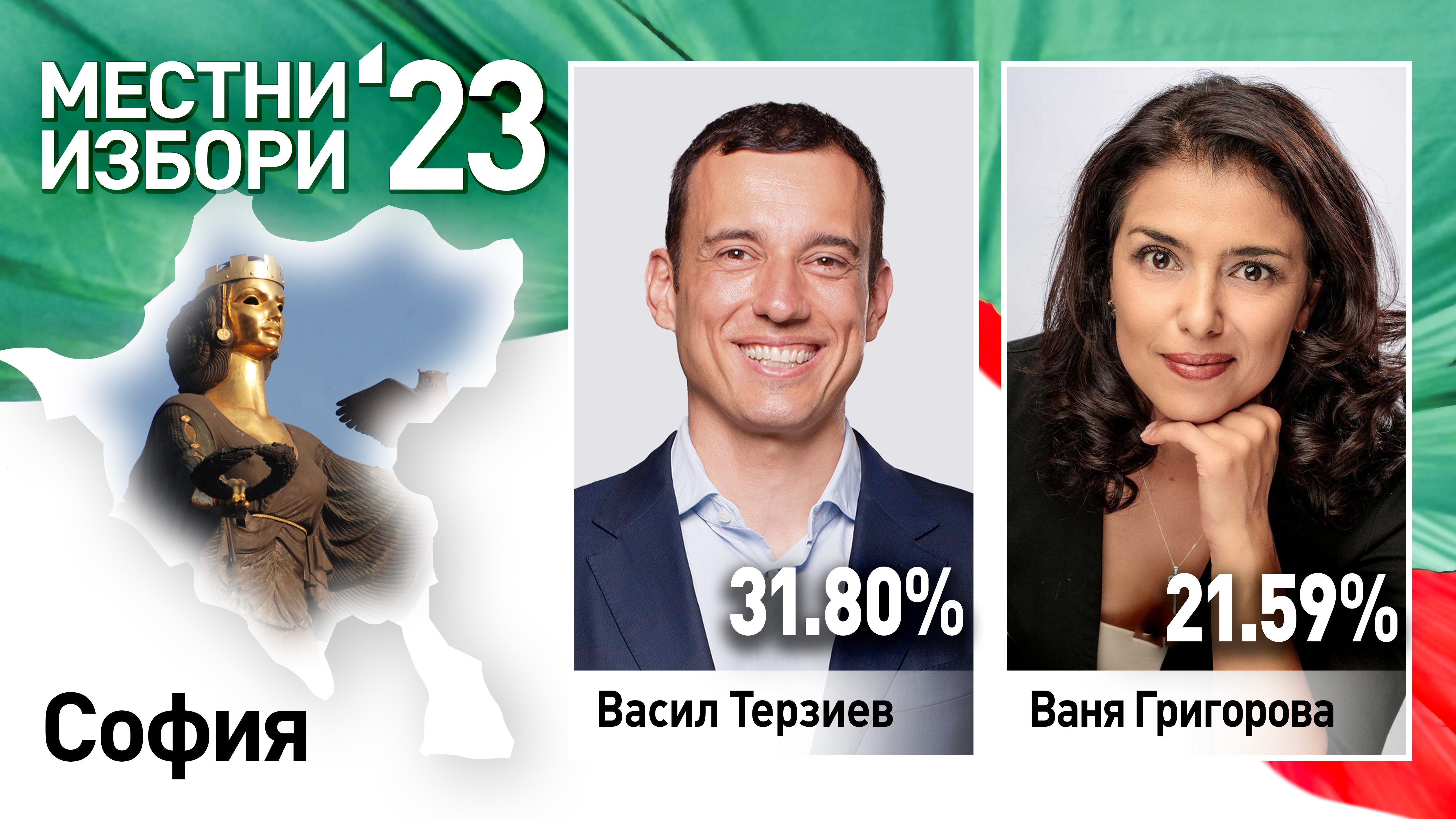 There will be no final debate for Sofia between the mayoral candidates  Vasil Terziev and Vanya Grigorova