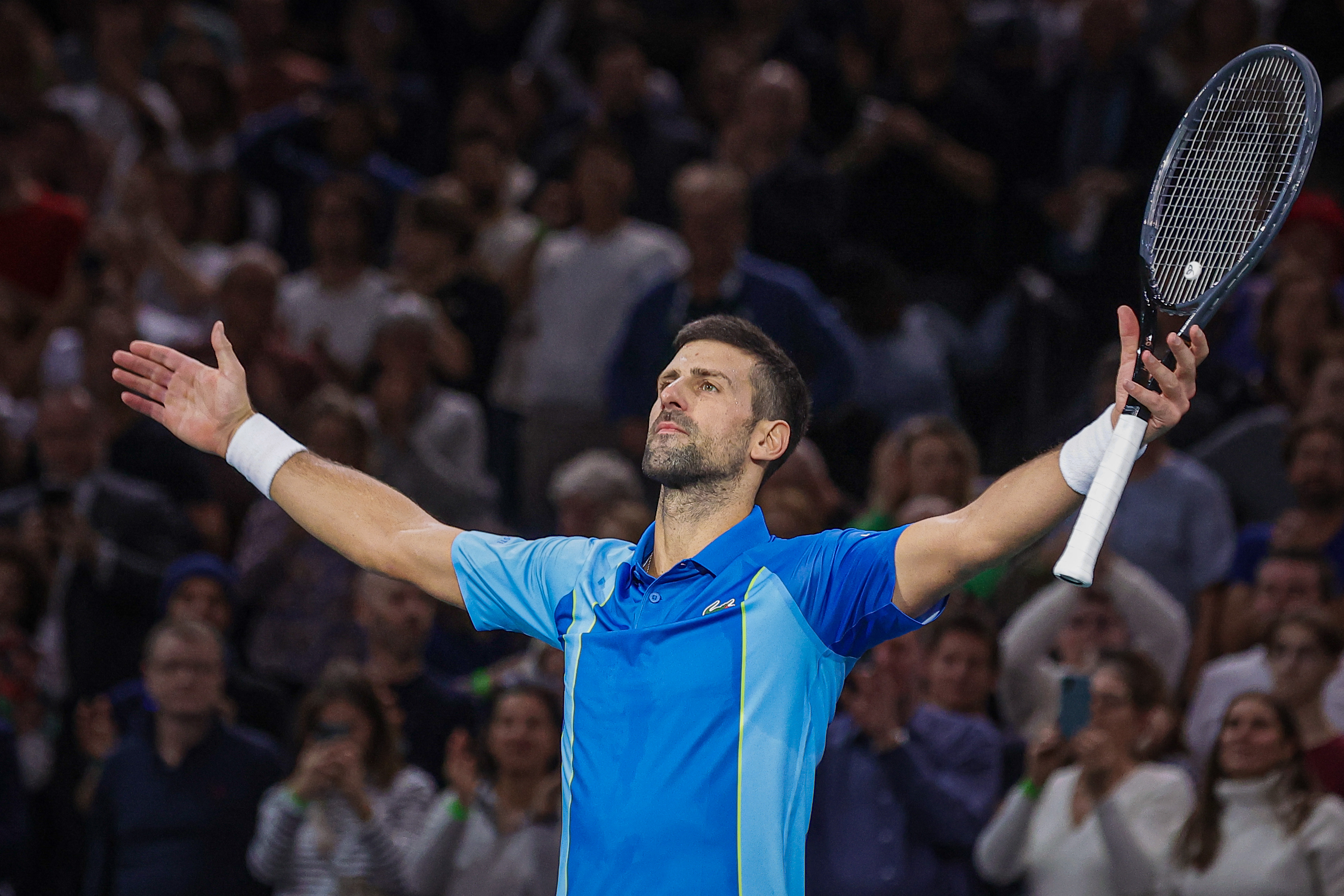 Djokovic avenges Rune for ninth semi-final in Paris