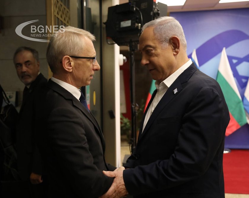 Bulgarian PM Denkov: We are here to express our strong support for Israel