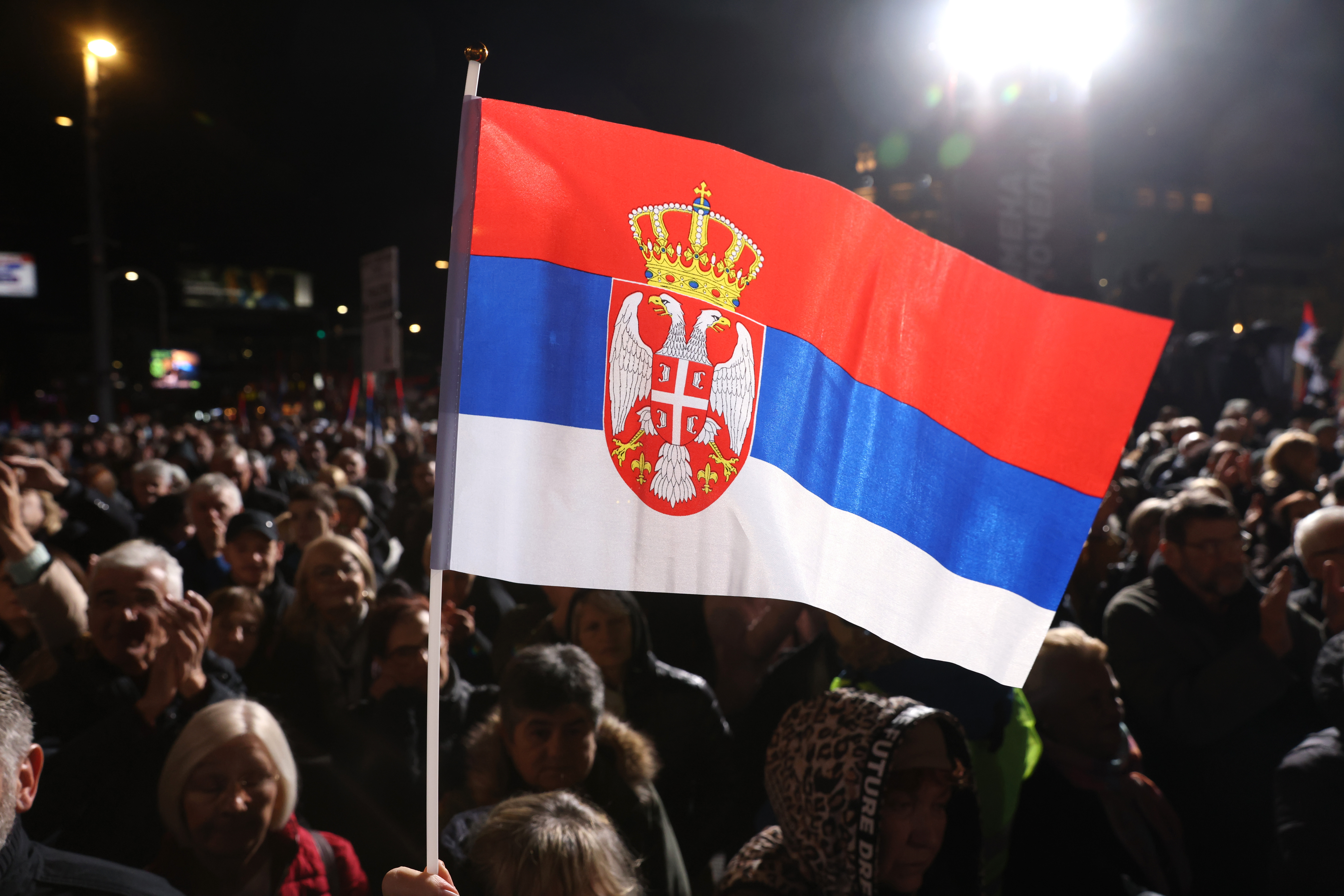 New mass protests in Belgrade against President Vucic