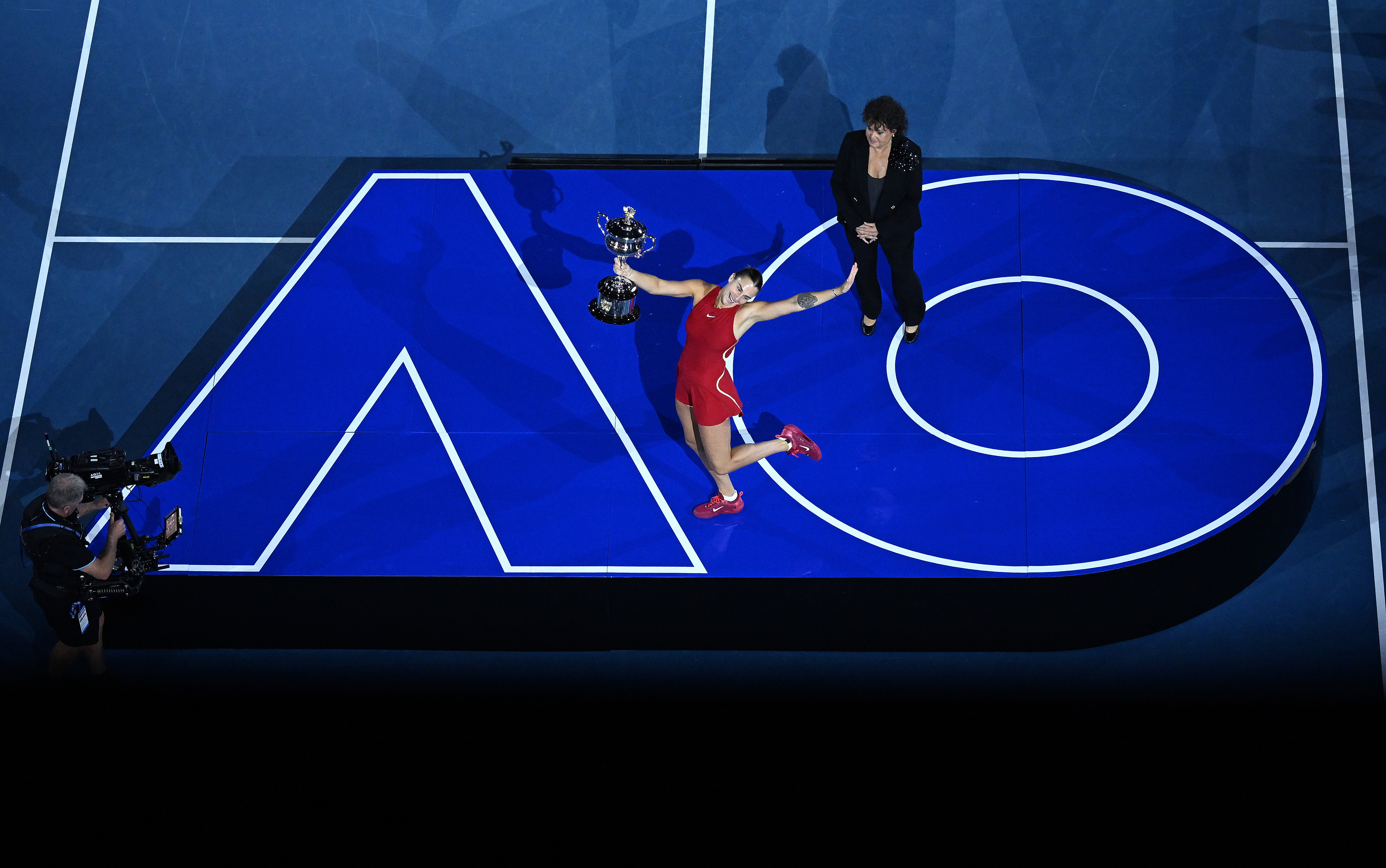 Sabalenka defends Australian Open title with win over Zheng