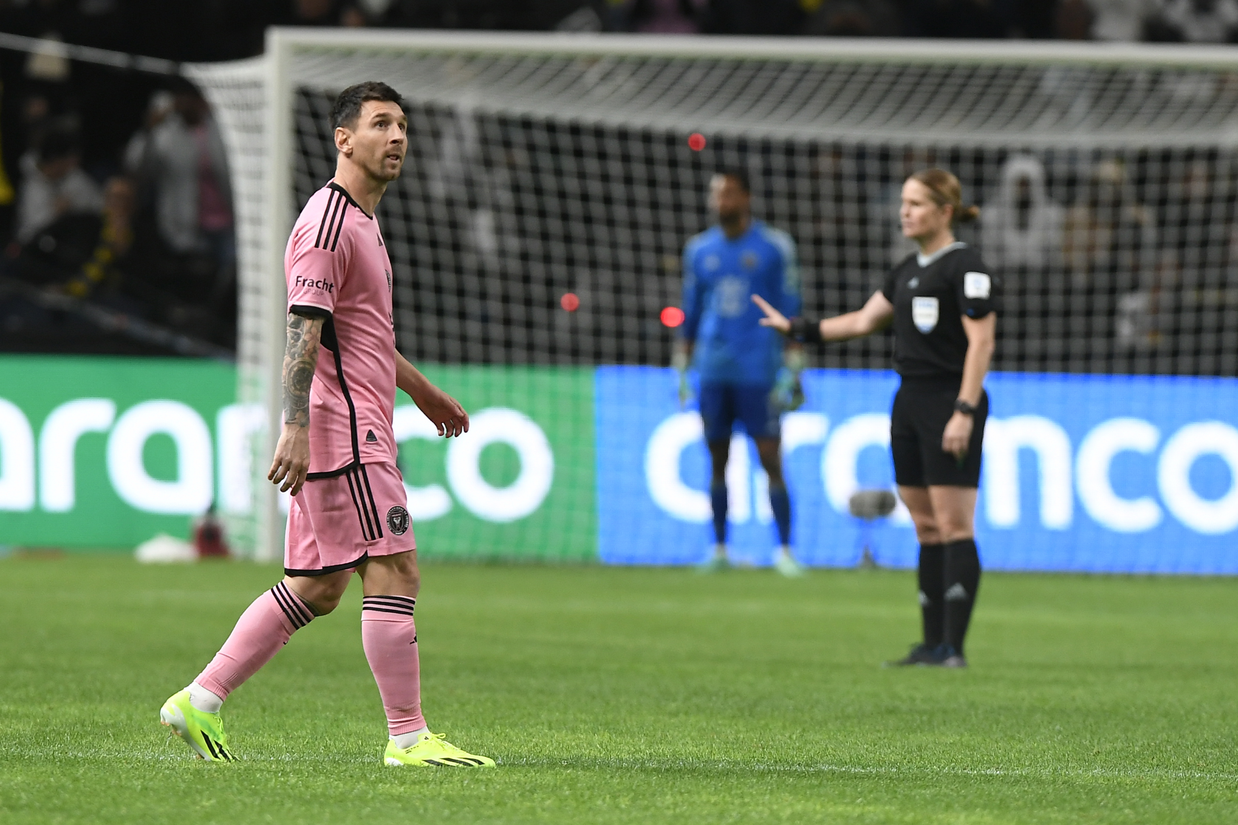 Ronaldo's Al-Nassr scores six against Messi's Inter Miami