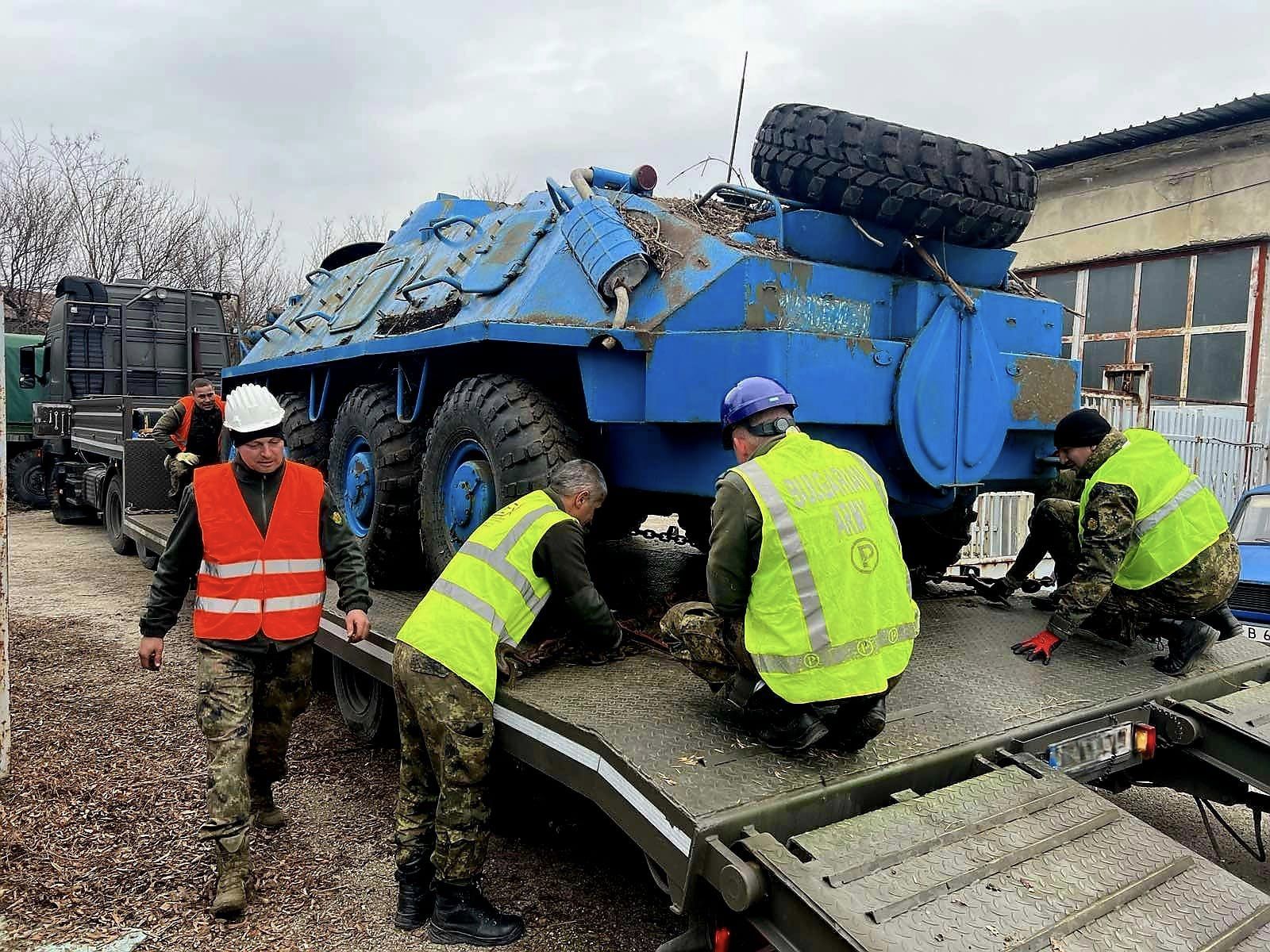 Bulgarian APCs for Ukraine finally headed to the battlefield