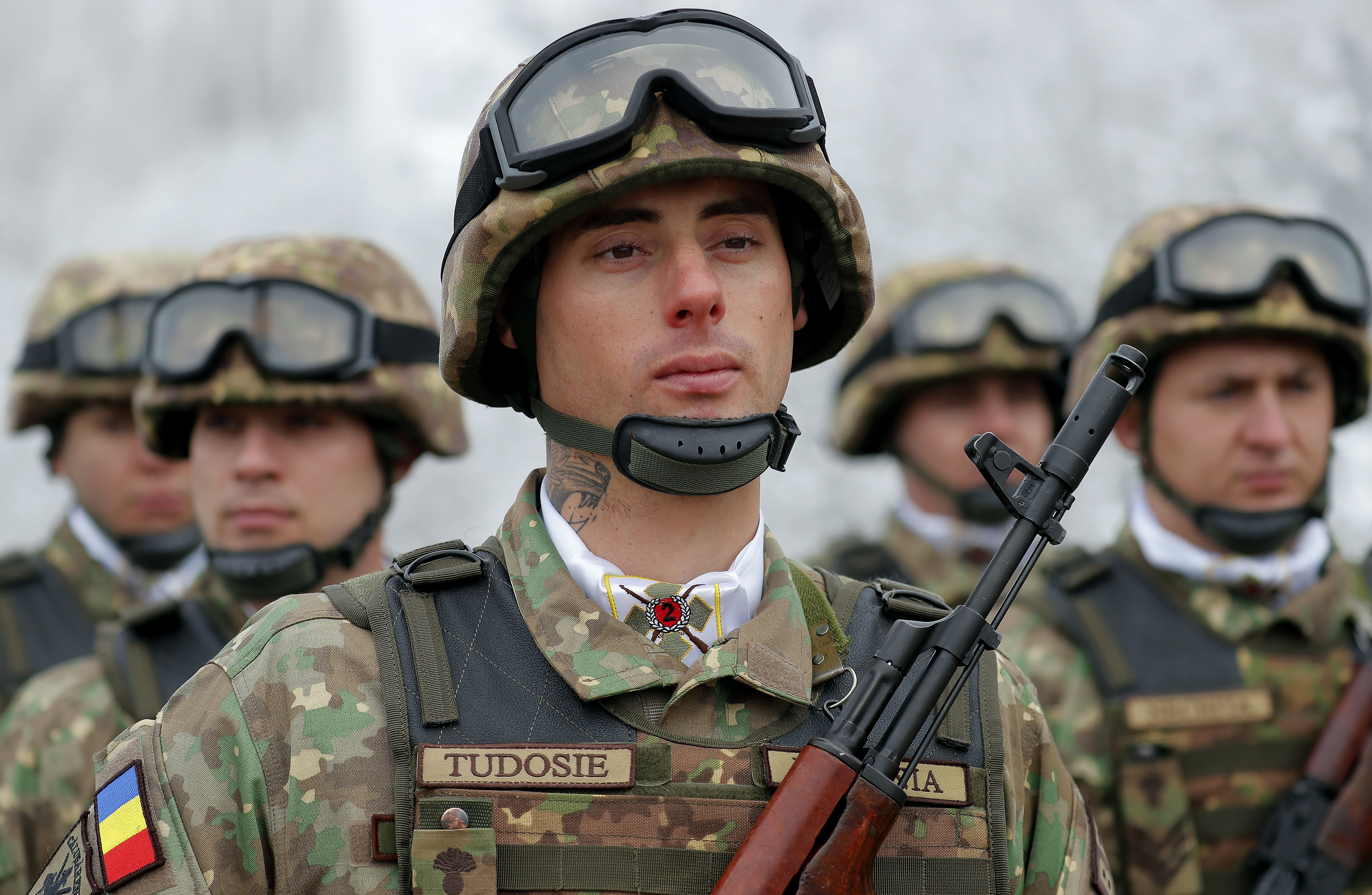 Romania reinforces the NATO battle group in Bulgaria