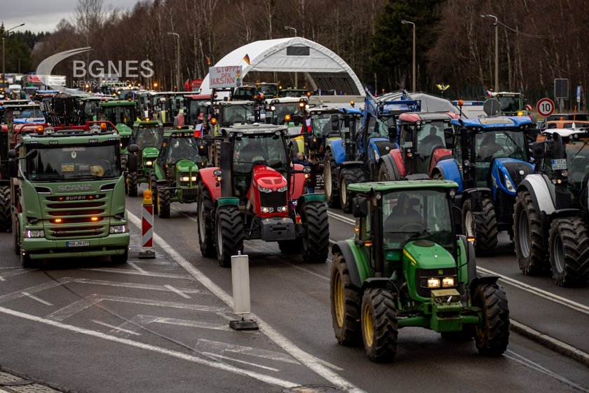 Thousands of Czech farmers protest against EU agricultural policy