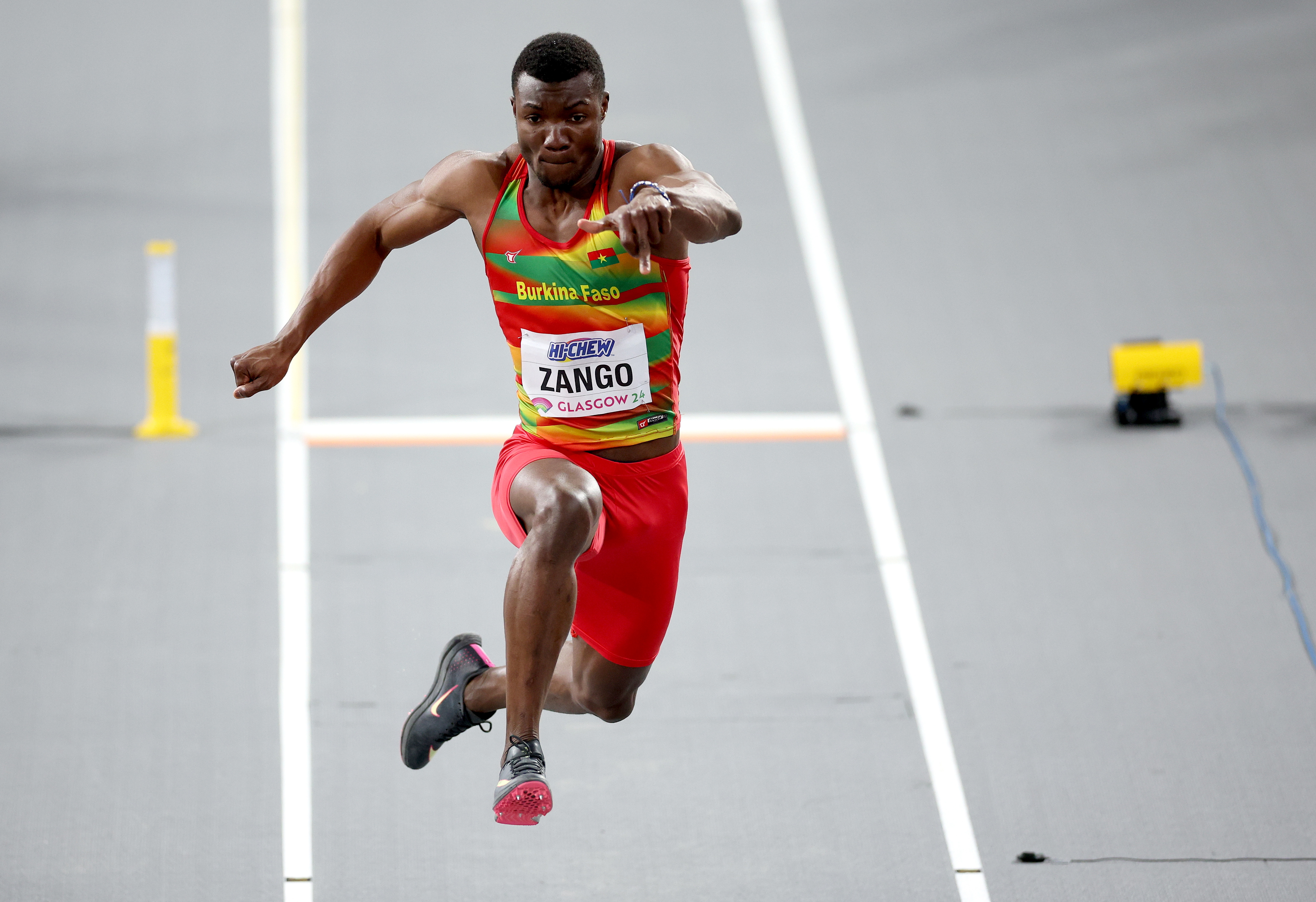 Zango completes medal collection with triple jump title in Glasgow