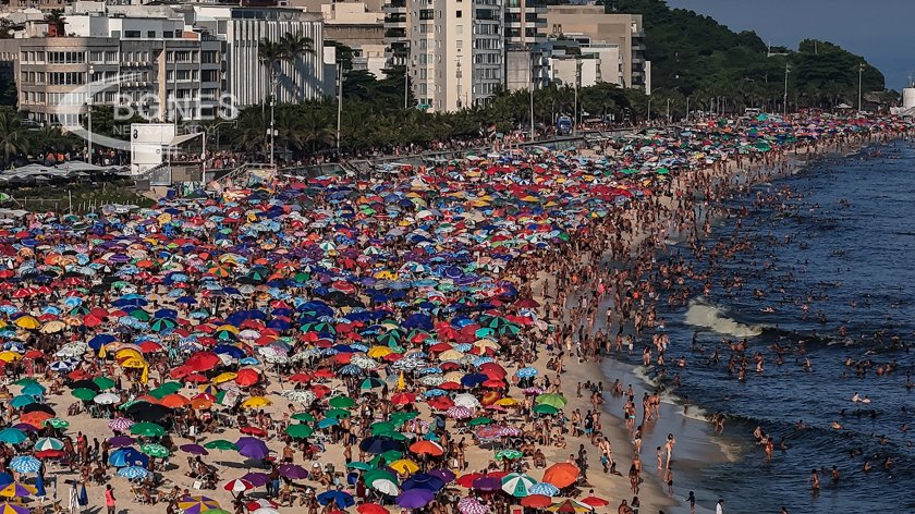 Record high heat index of 62.3 °C in Rio de Janeiro