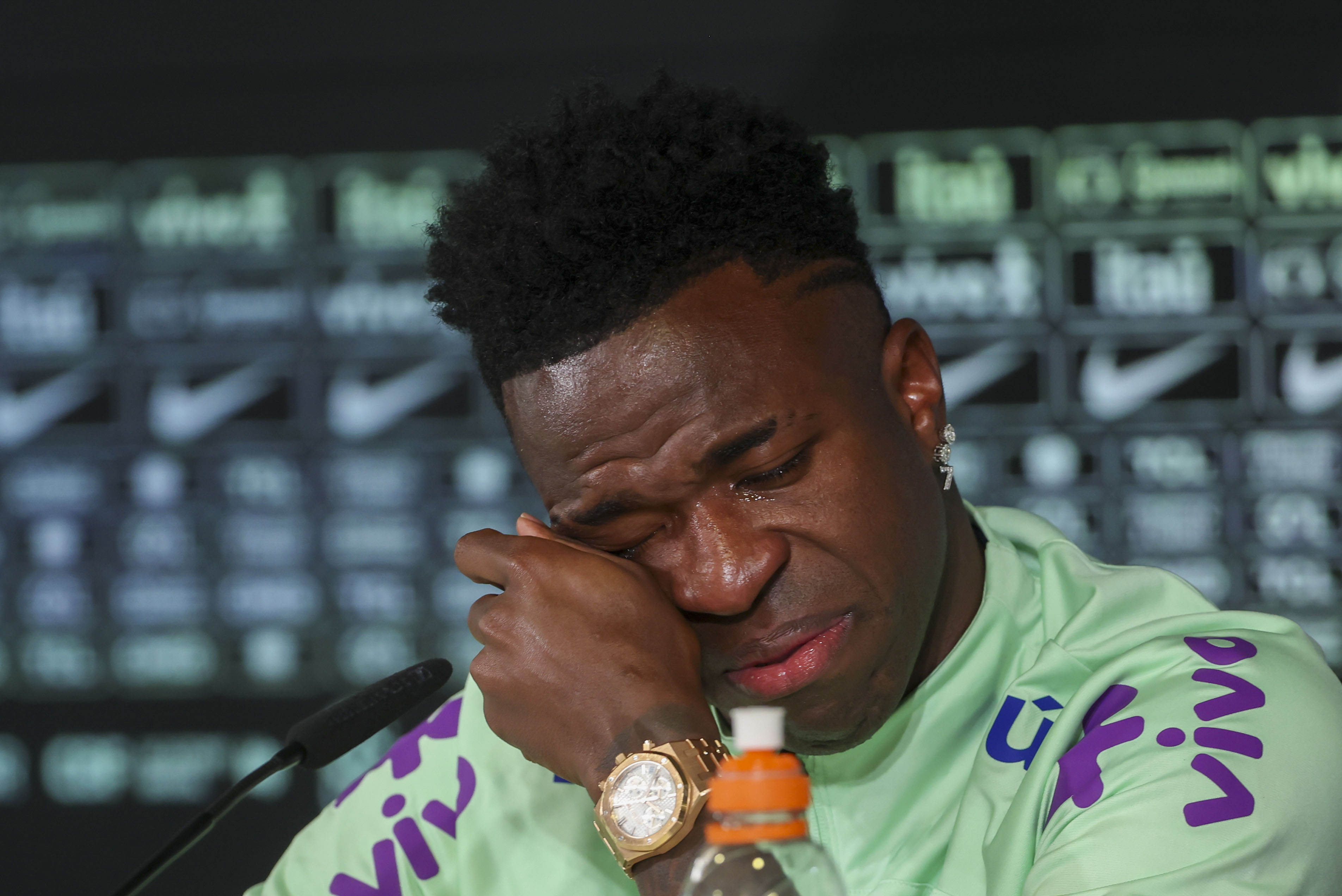 Tearful Vinicius: Racism makes me less motivated to play football
