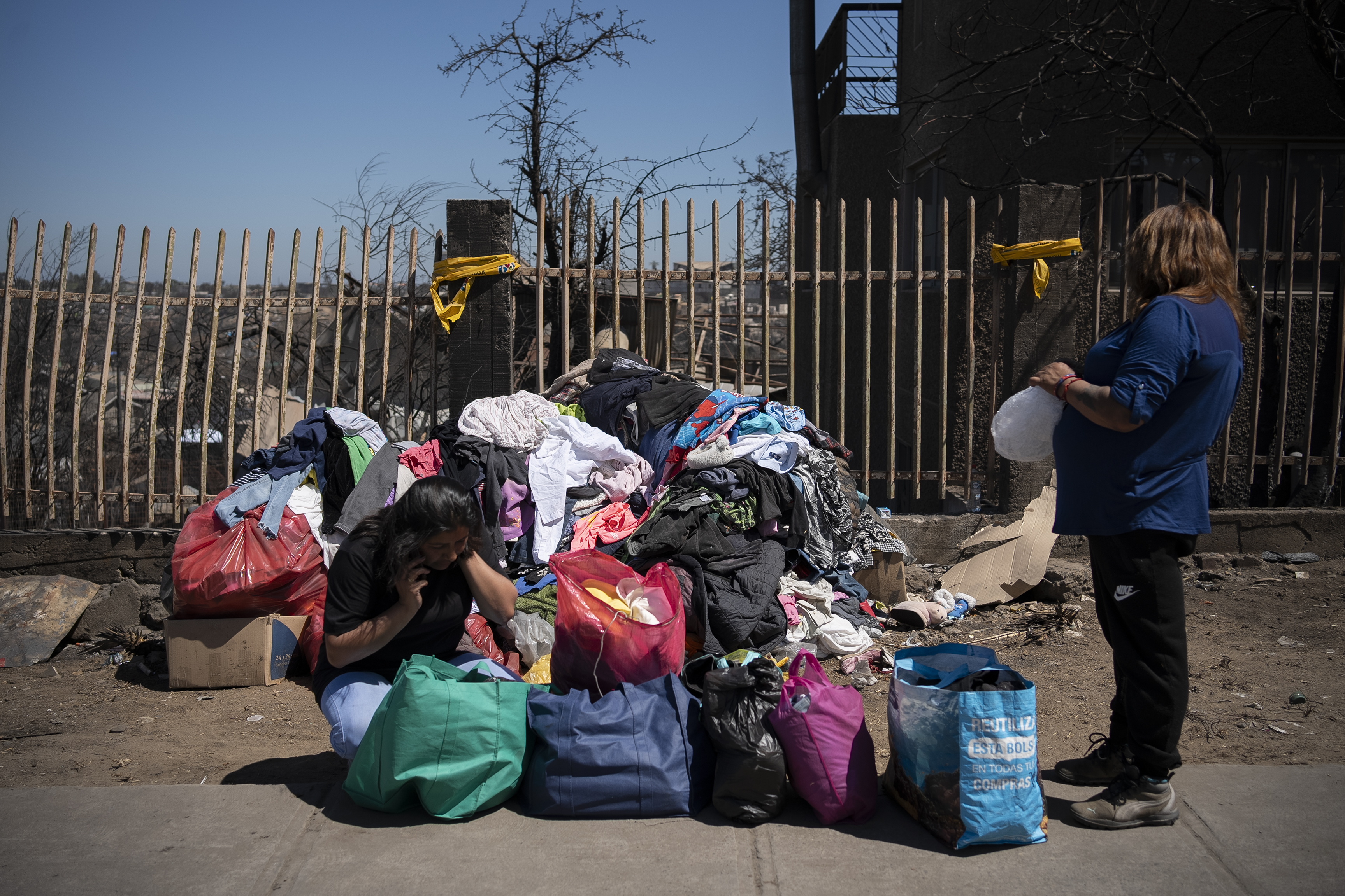 Keeping clothing out of the trash