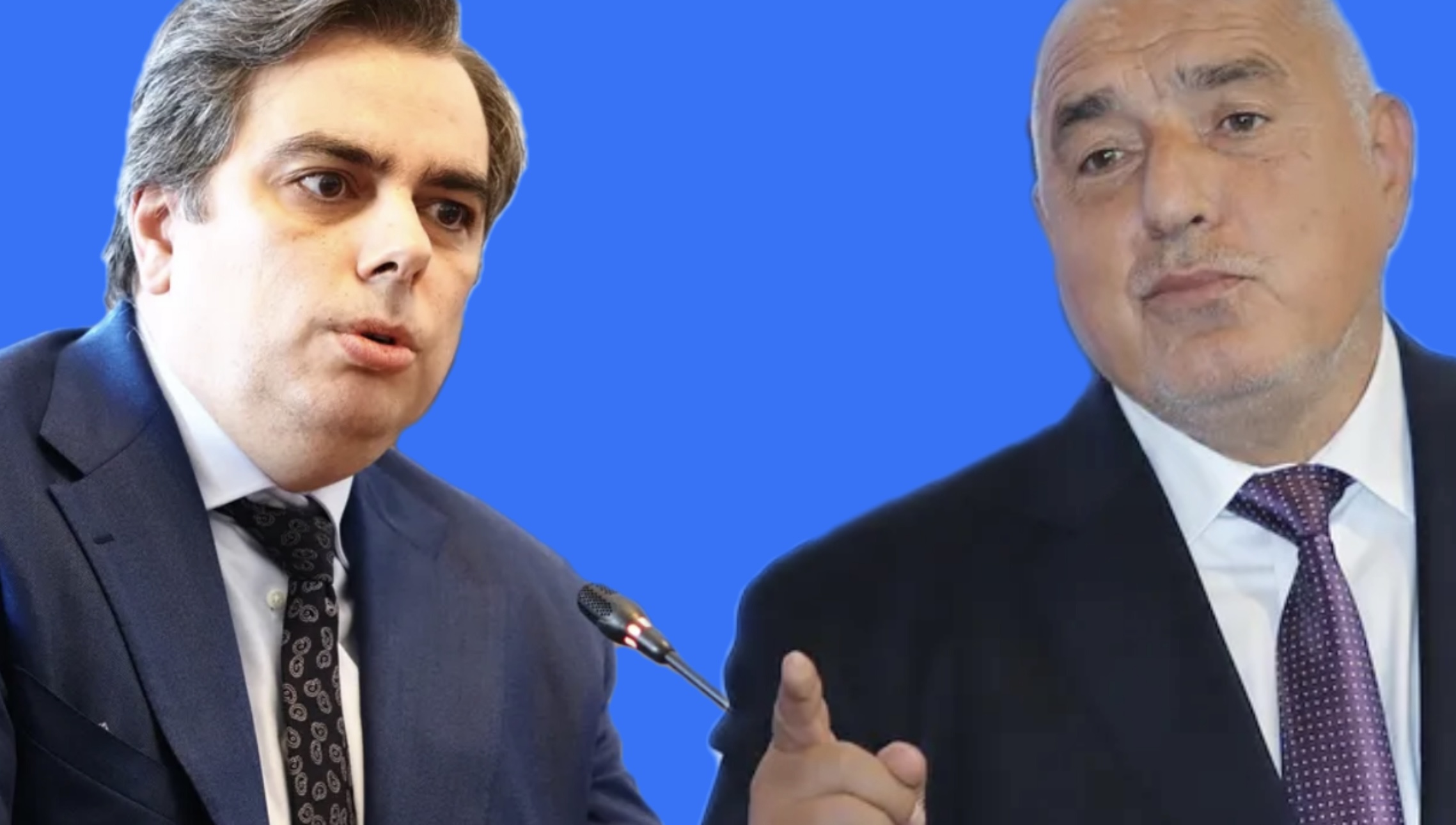 GERB and We Continue the Change clash in the election campaign