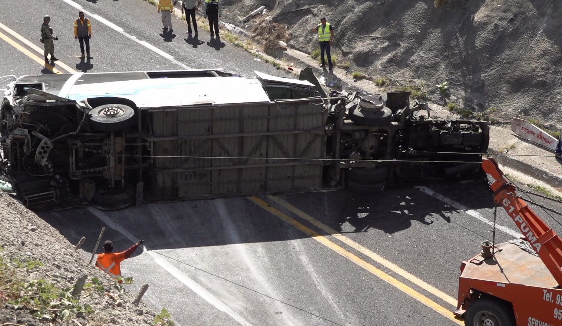 At least 27 people have died after a bus accident in Pakistan