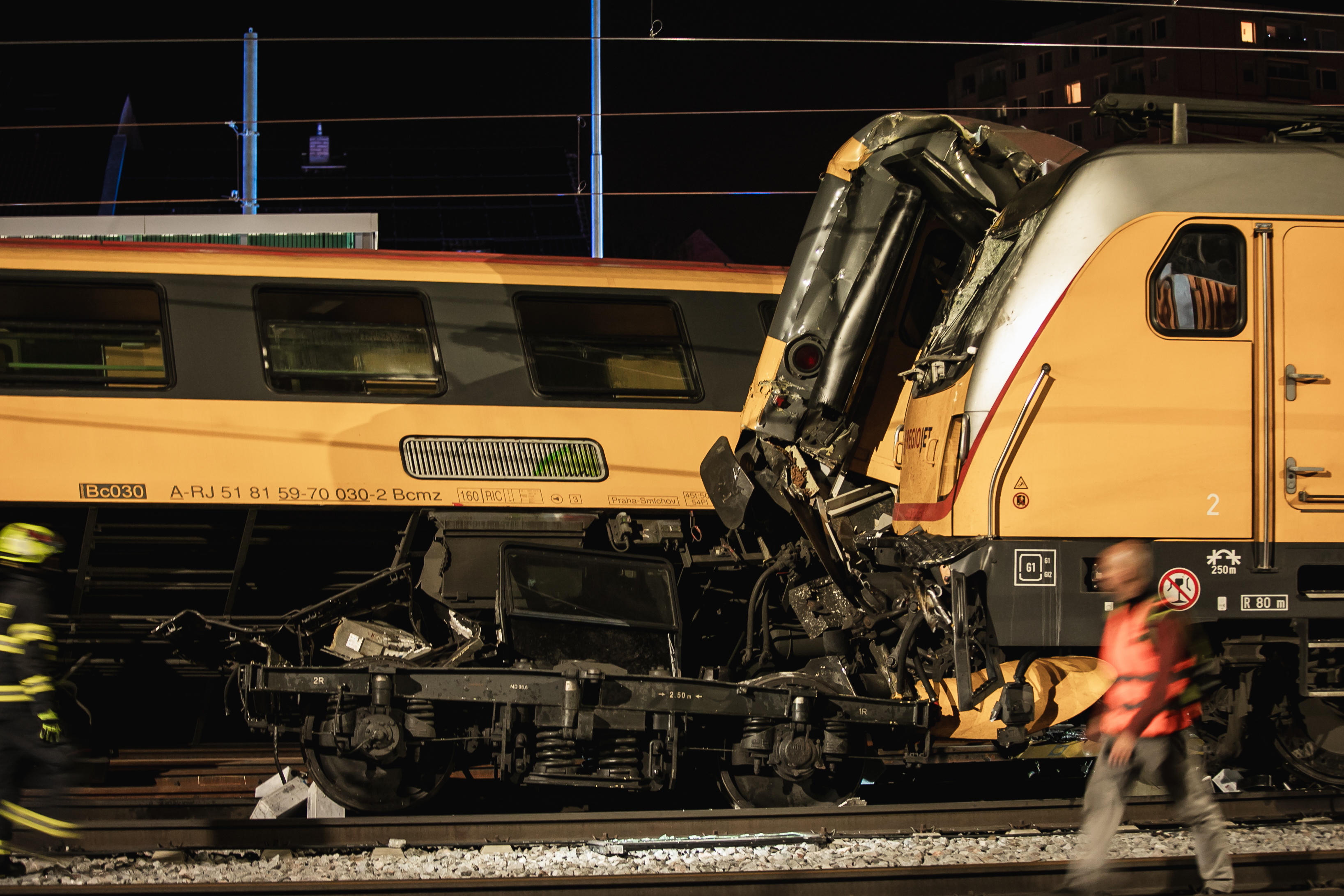 Four killed and dozens injured in train crash in Czech Republic