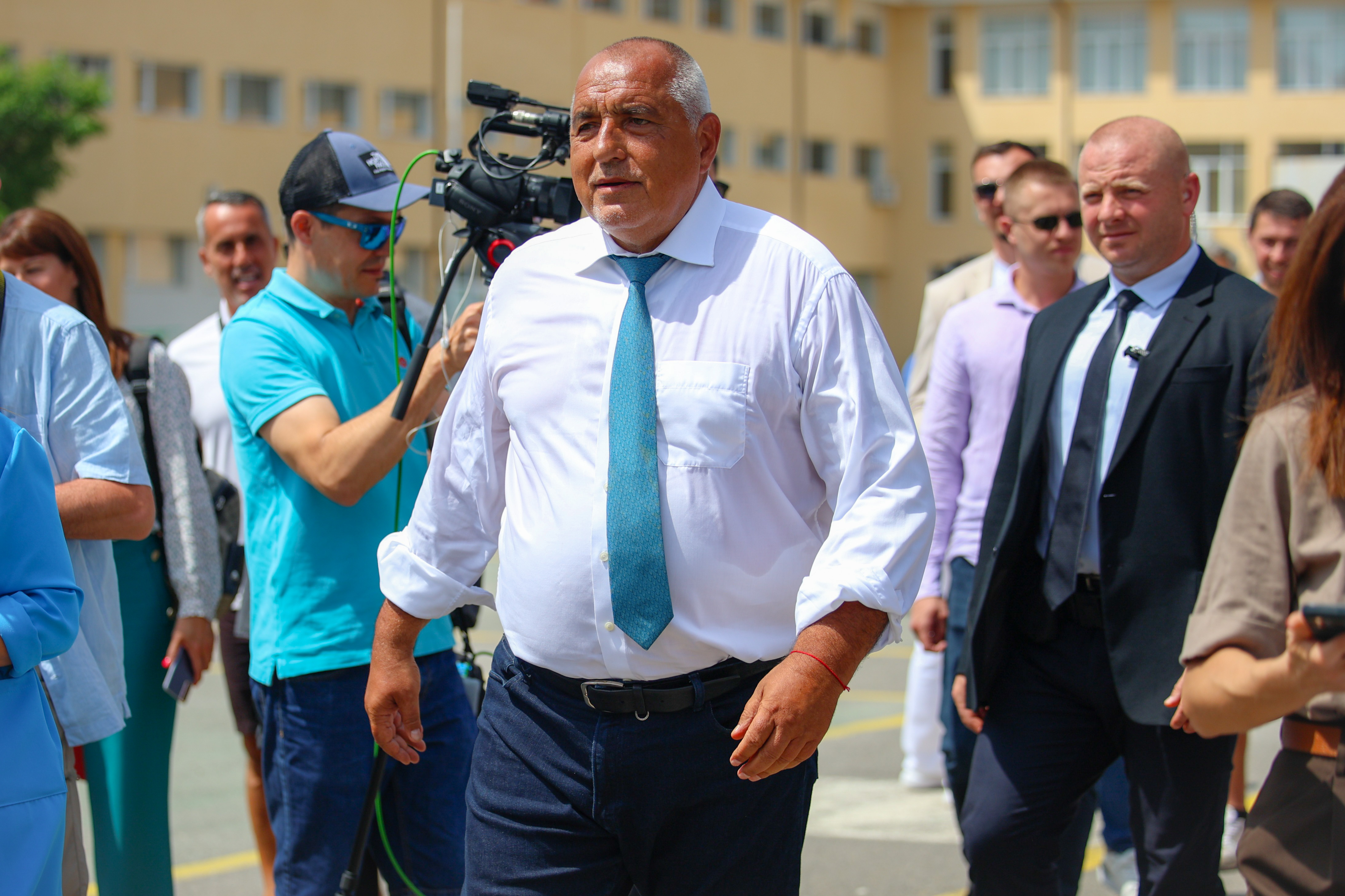 Boiko Borisov thanked the Bulgarian voters