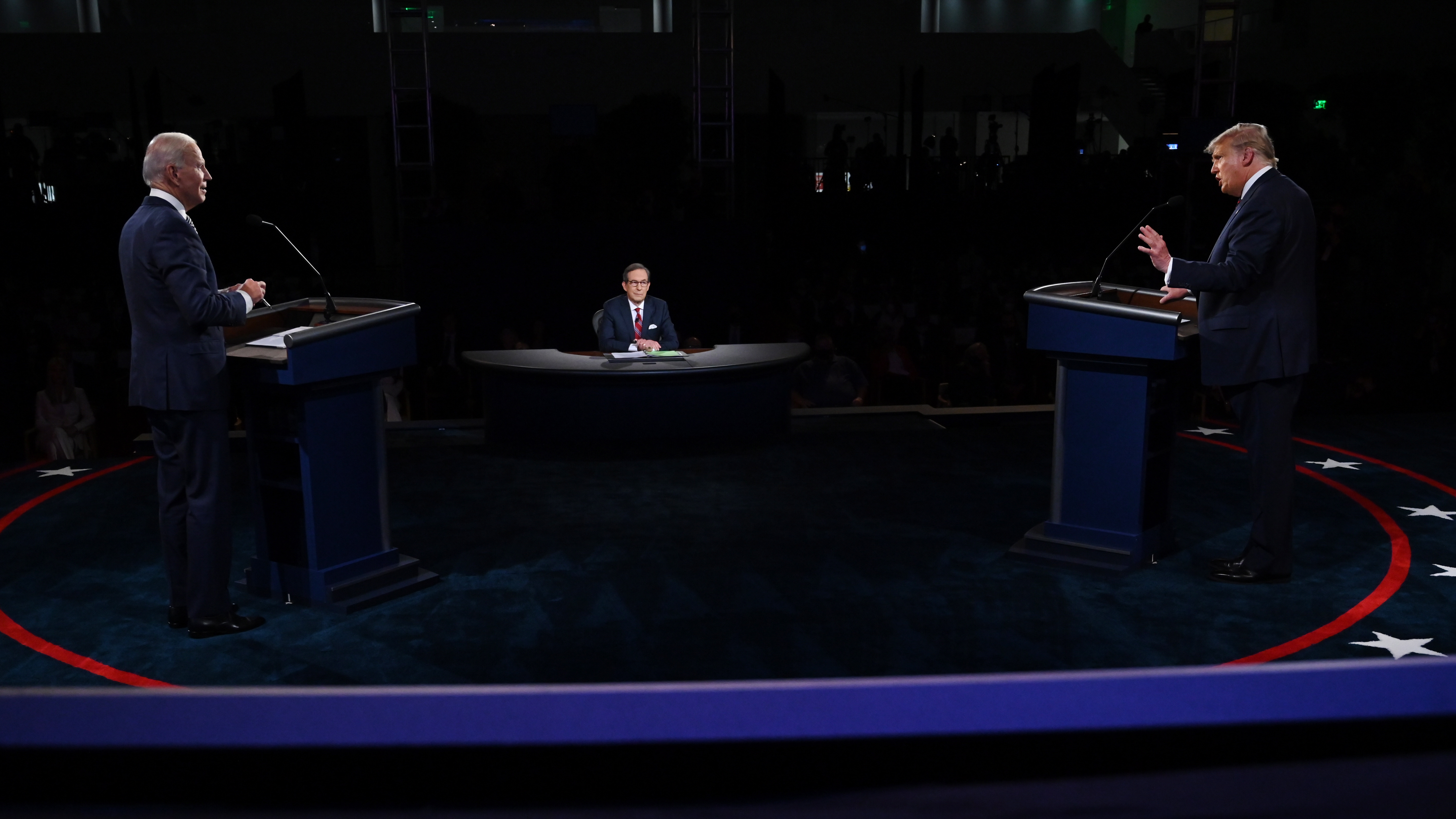 Biden and Trump face each other in the first presidential debate