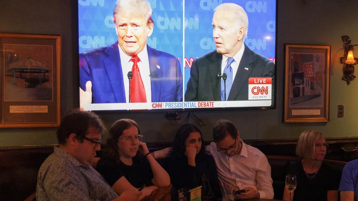 First Biden-Trump debate: Lots of jabs, little politics