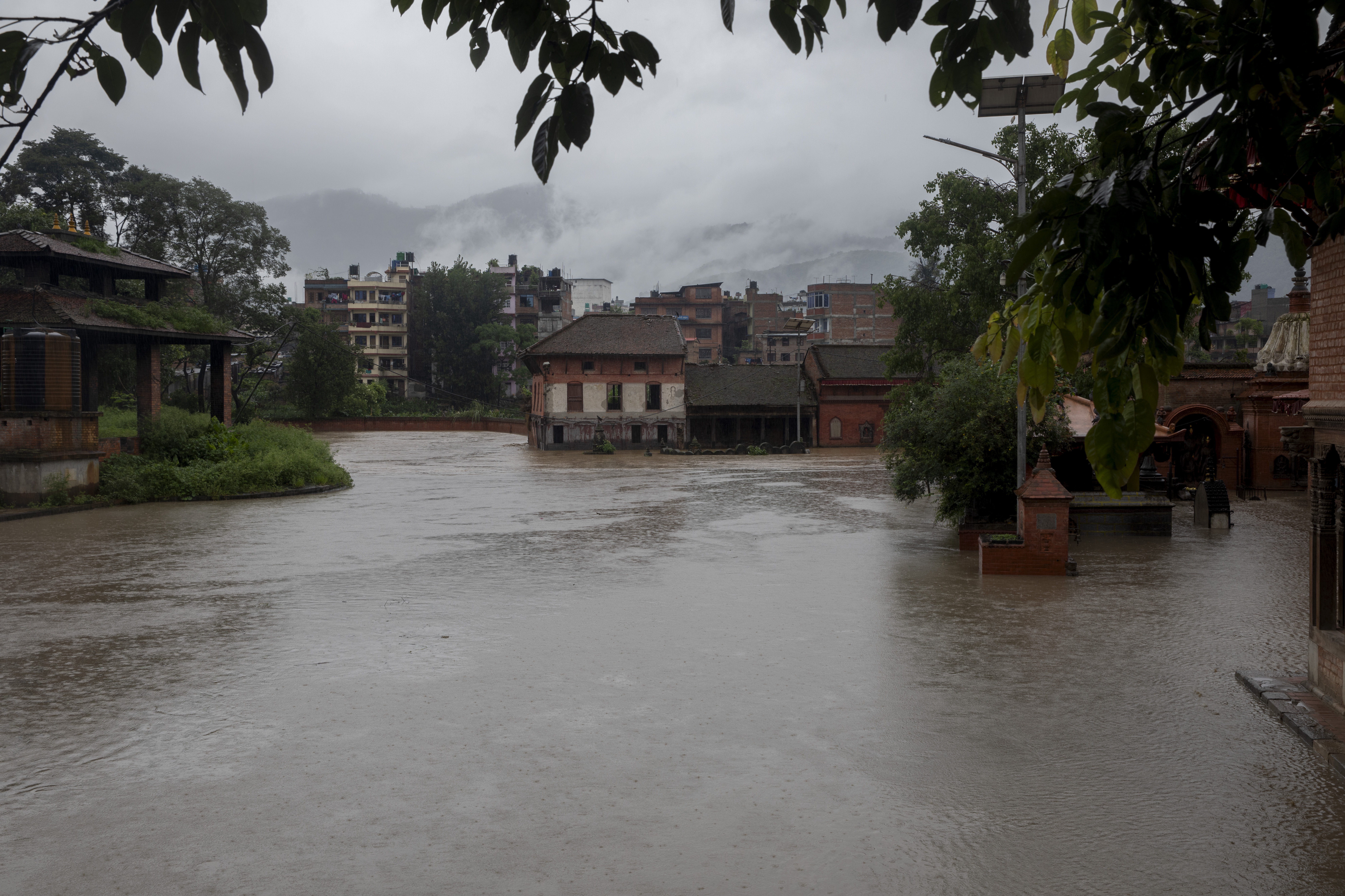 Floods and landslides kill dozens in Nepal and India