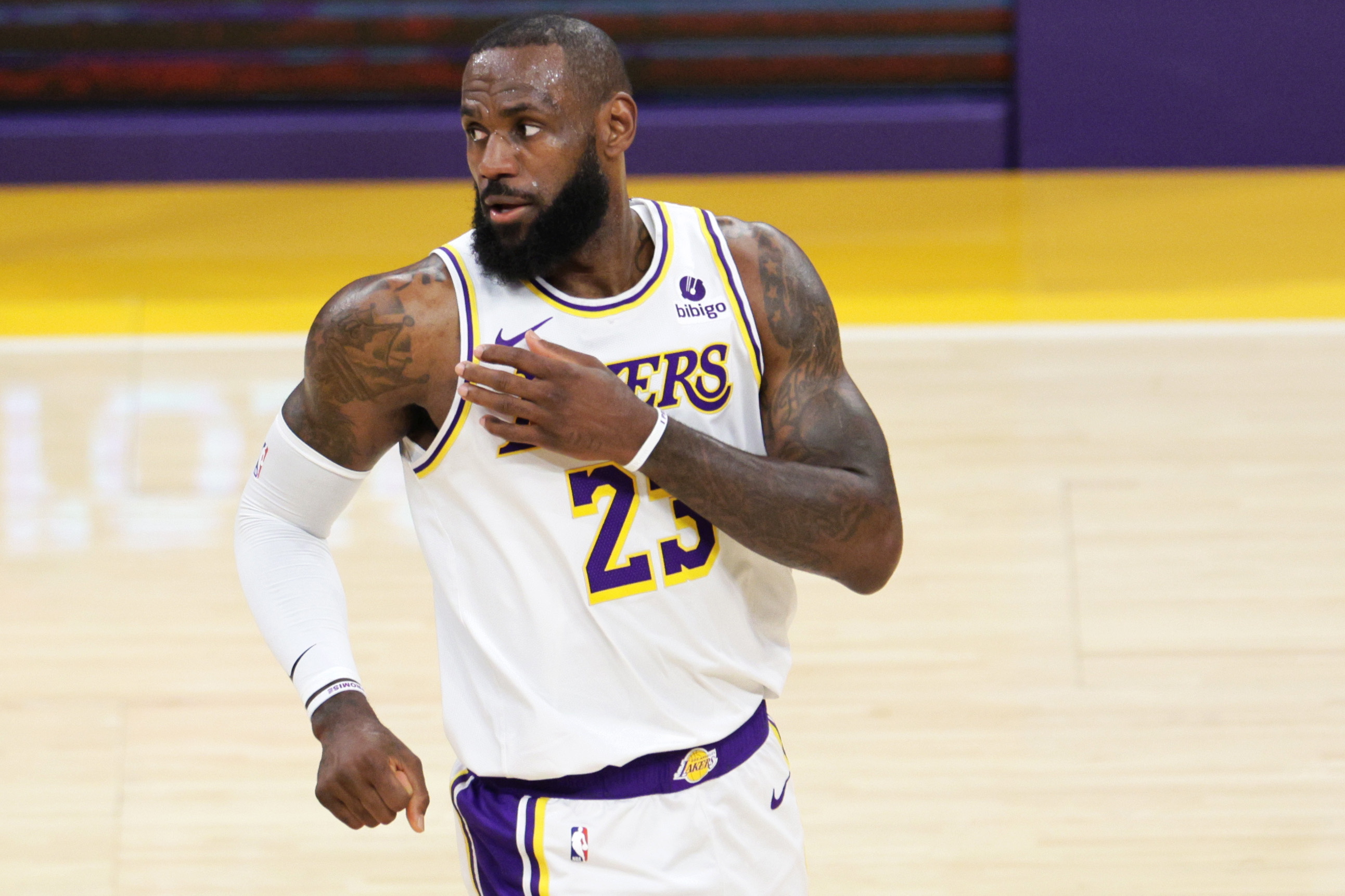 LeBron James: I'm proud of my son