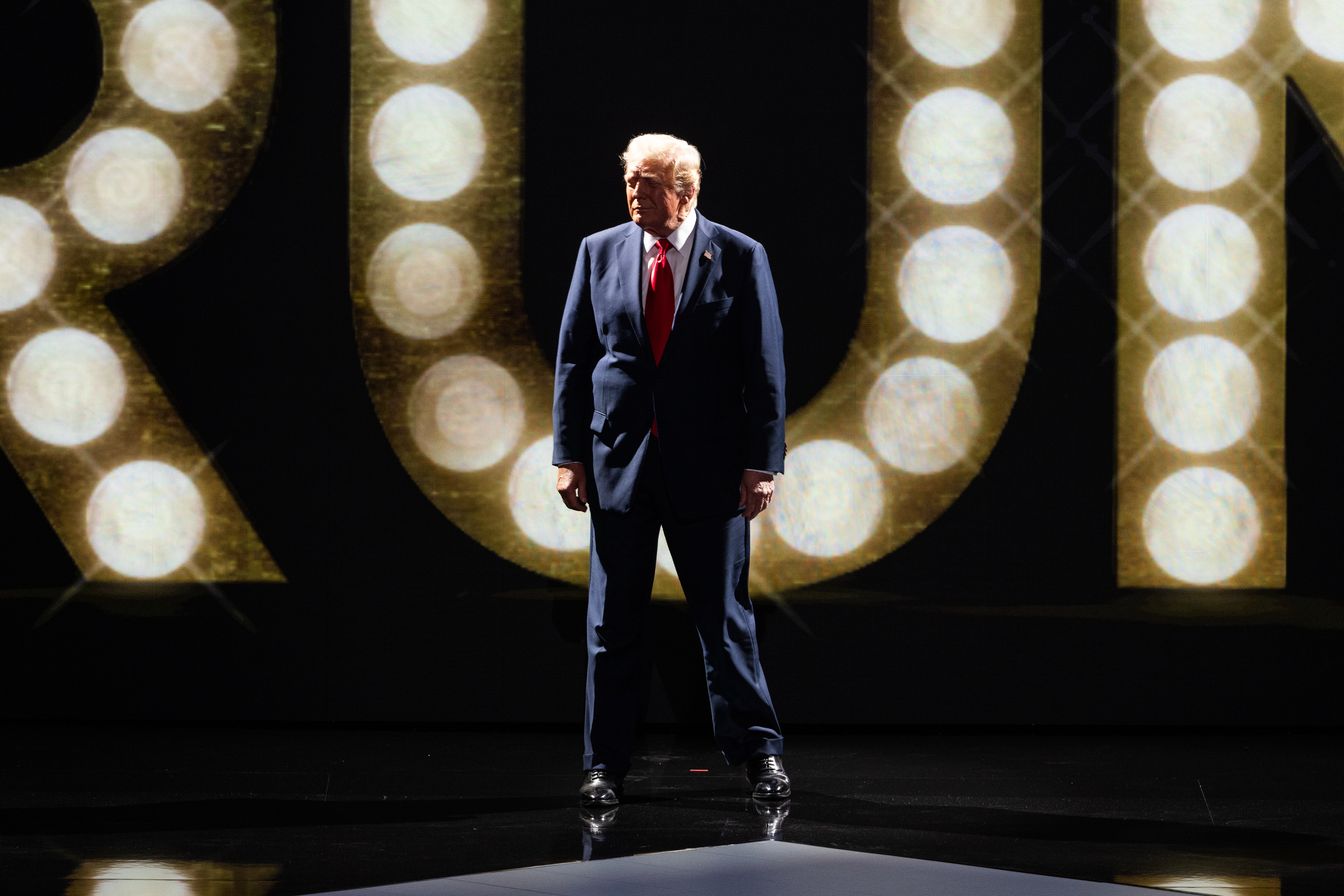 Trump accepted the nomination and promised an improbable election victory