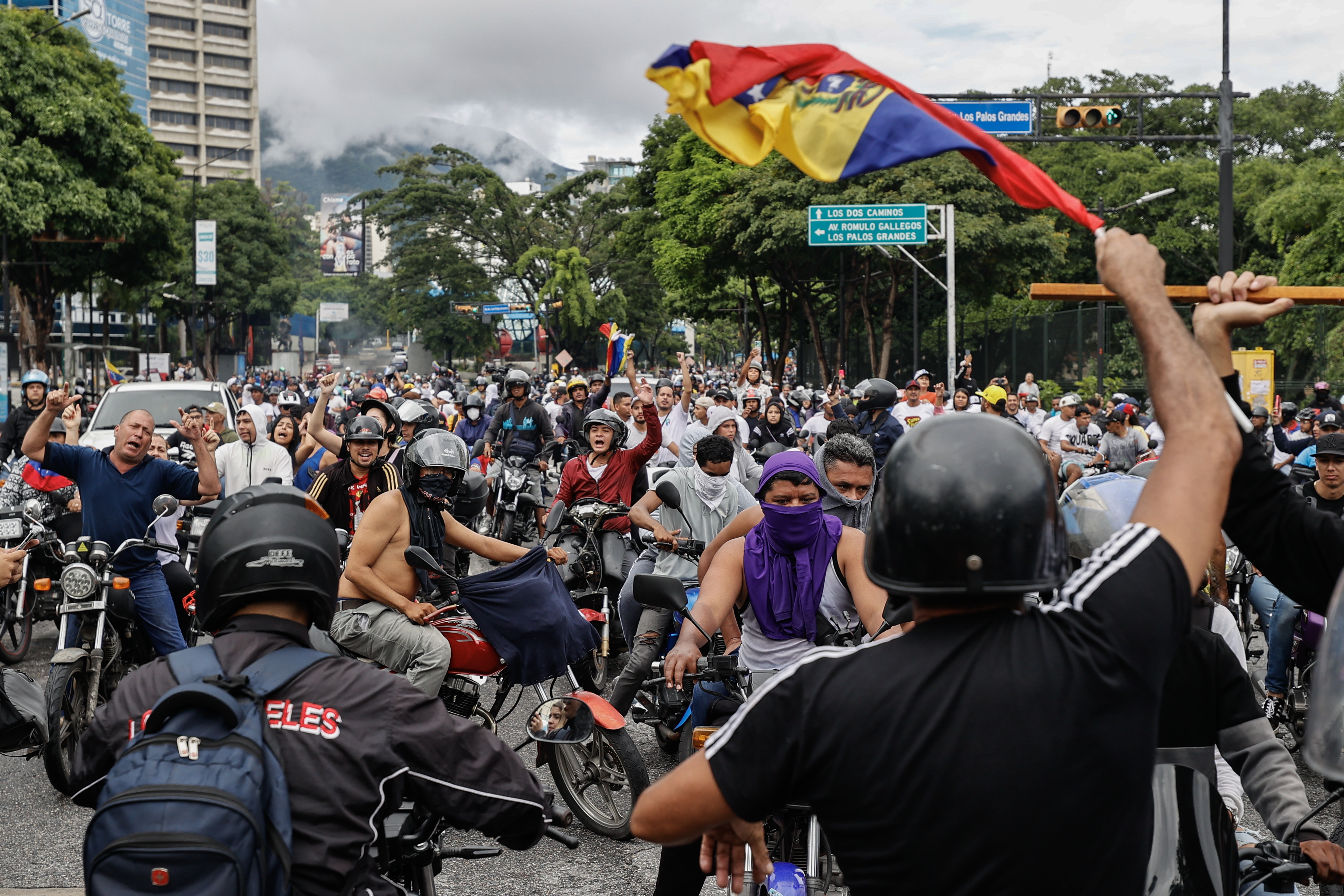 Venezuela was gripped by protests challenging Maduro's victory