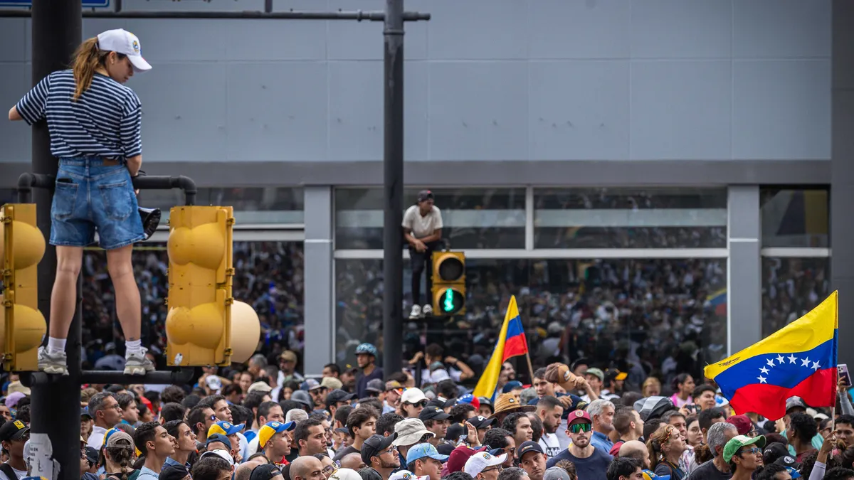 The opposition in Venezuela called mass protests against Maduro after the presidential election