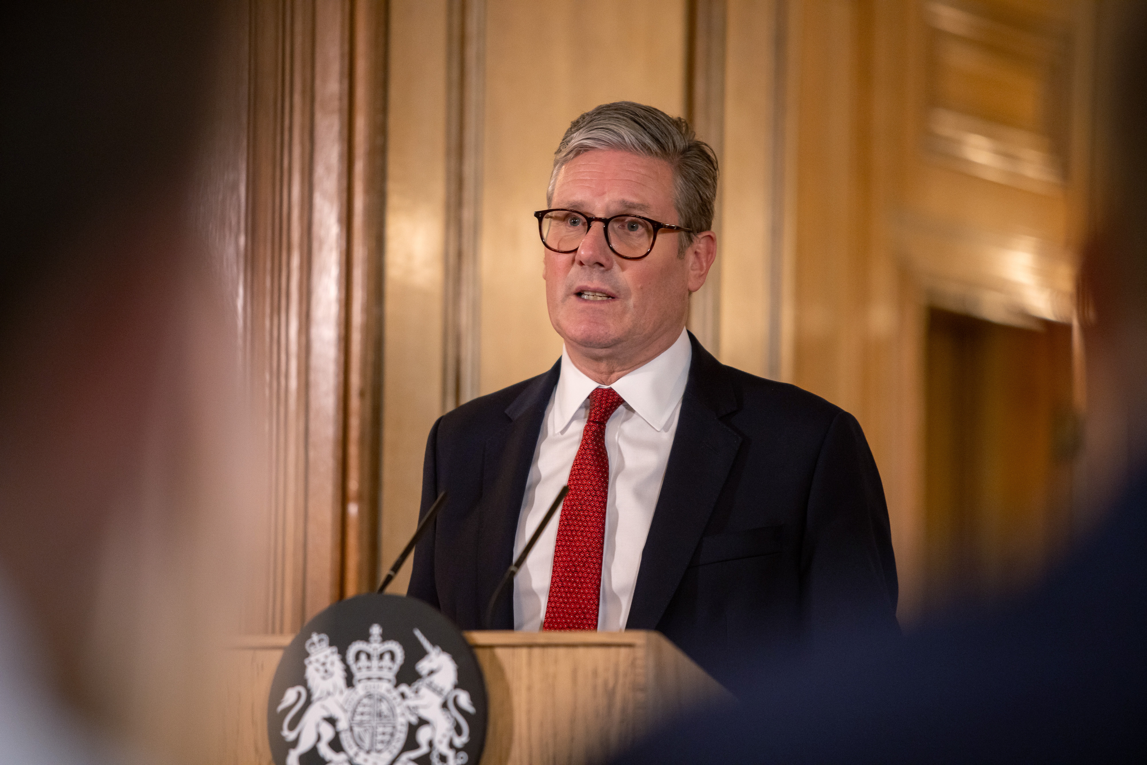 Bristish PM Starmer promised swift sanctions on far-right protests