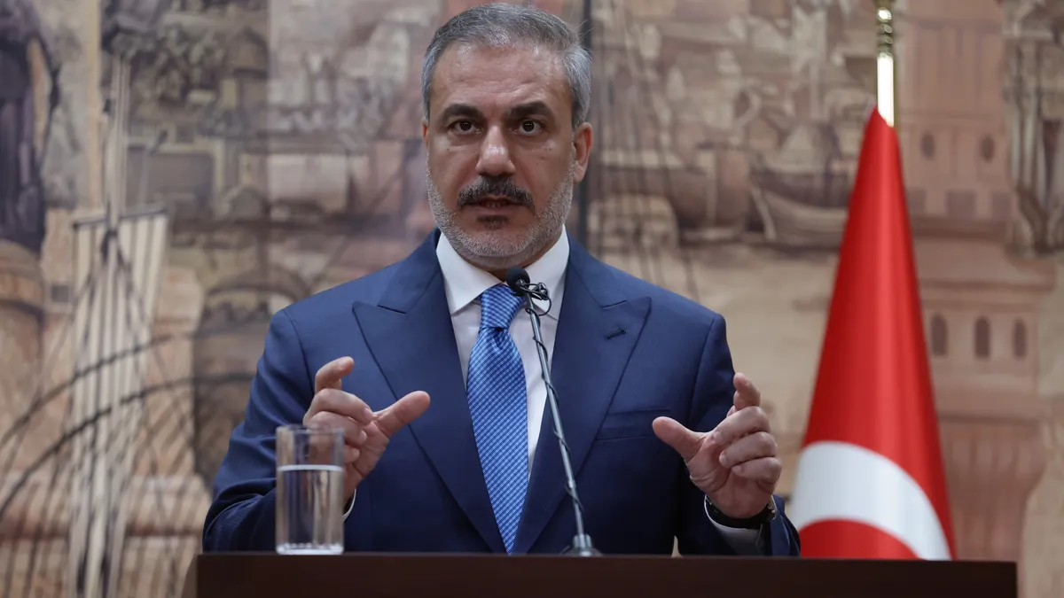 Turkish FM Hakan Fidan: There will be no peace in the Middle East without a Palestinian state