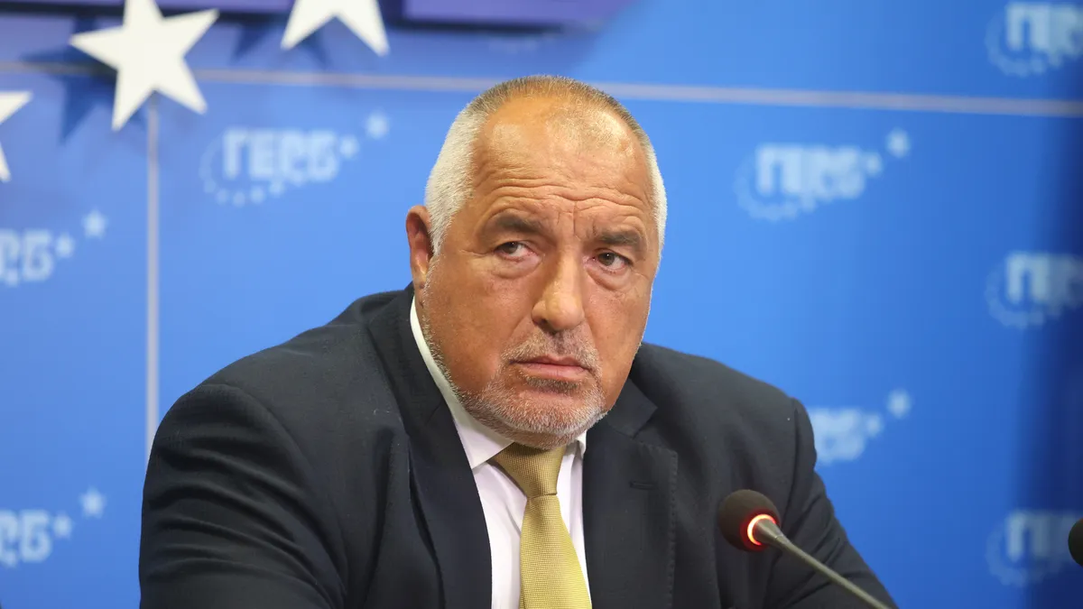 Boyko Borisov: Radev and Glavchev should replace Kalin Stoyanov and go to elections in the fastest way