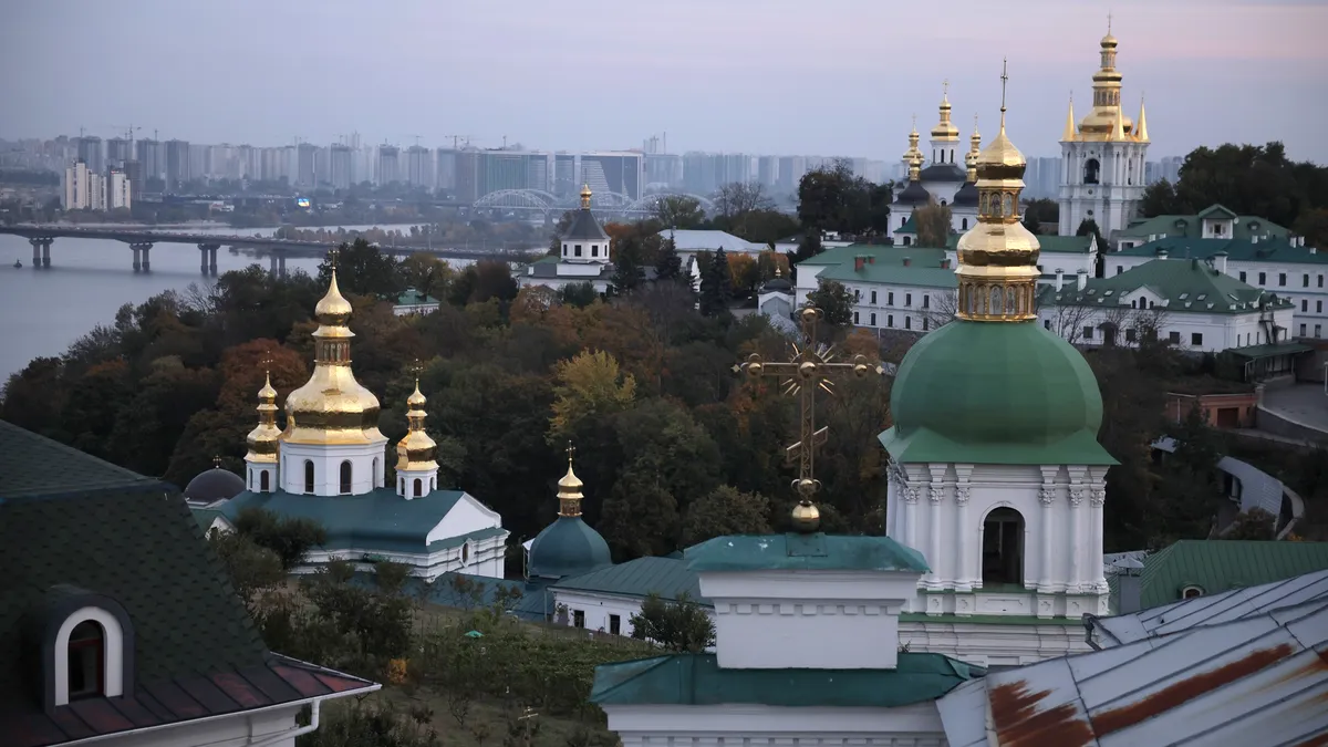 Ukraine's parliament banned the Moscow-linked Ukrainian Orthodox Church