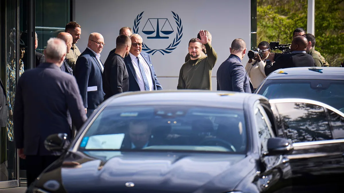 Ukraine's parliament votes to join the International Criminal Court