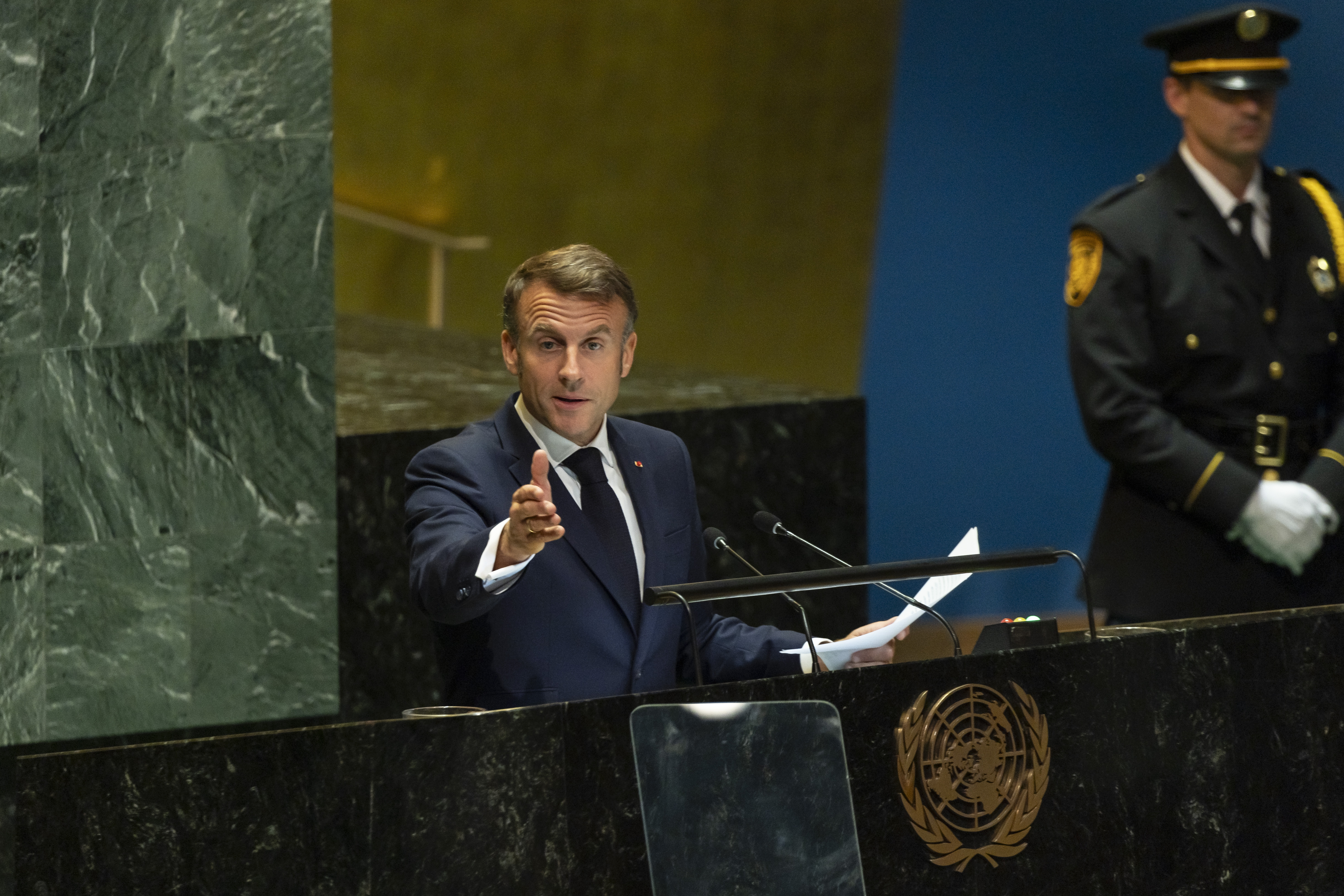 Macron to the UN: Israel's war in Gaza has gone on too long