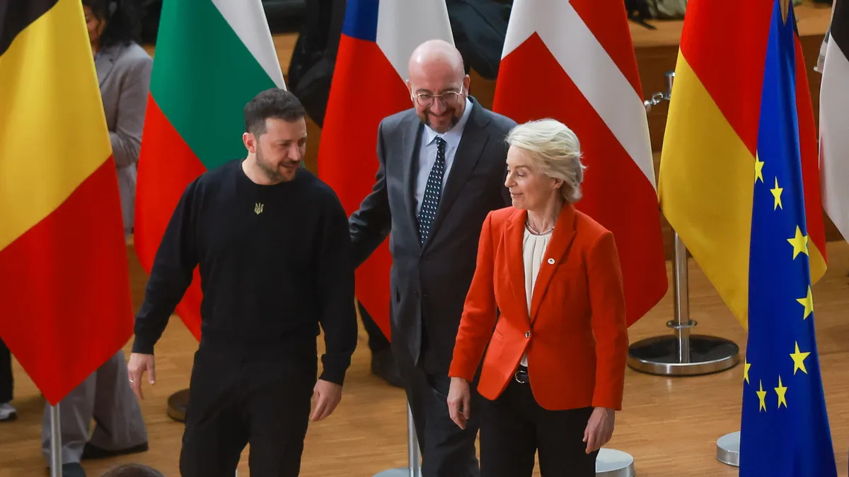 Zelensky presented the main points of the "Victory Plan" to the EU