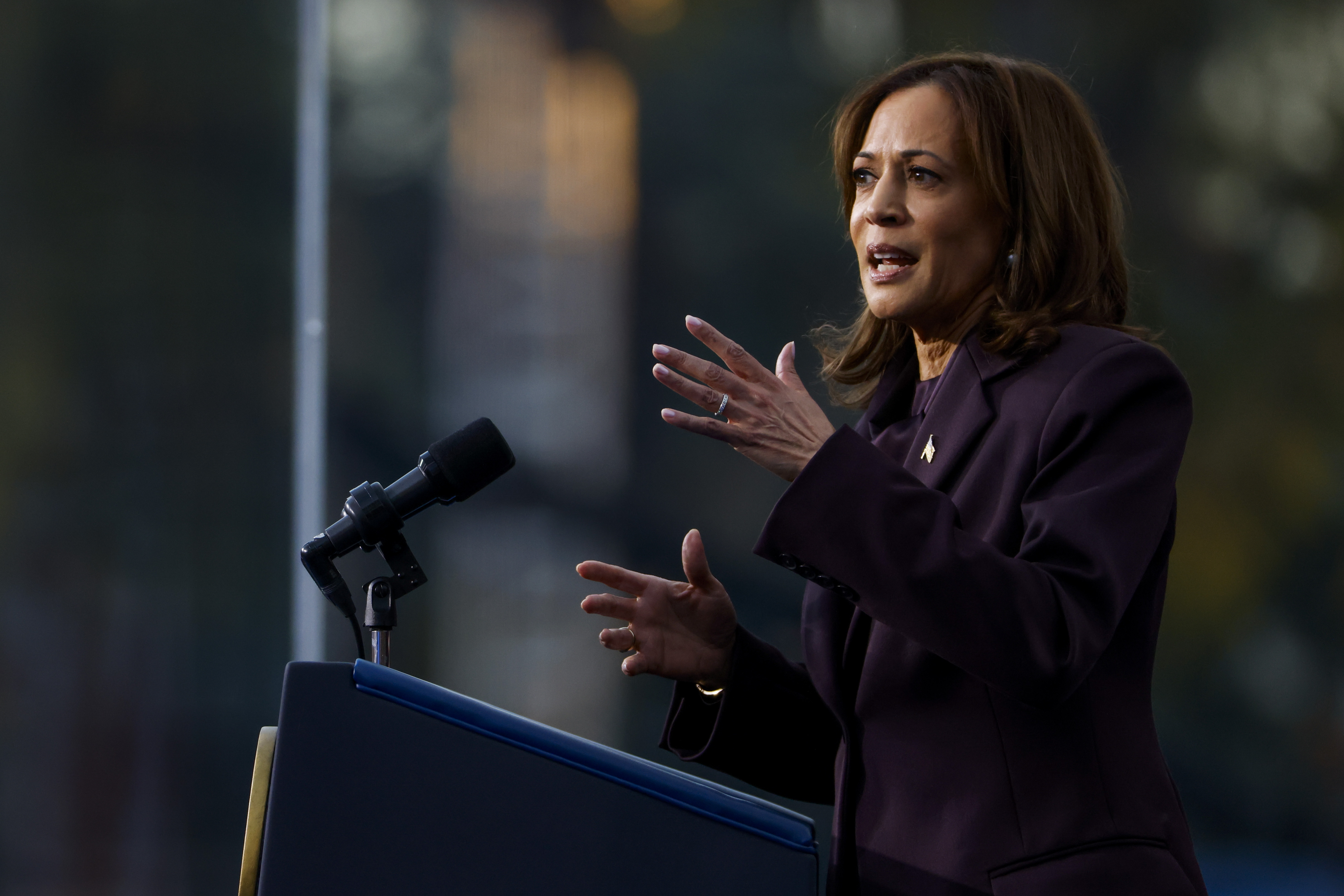 Harris vows to help Trump after Republicans return to White House