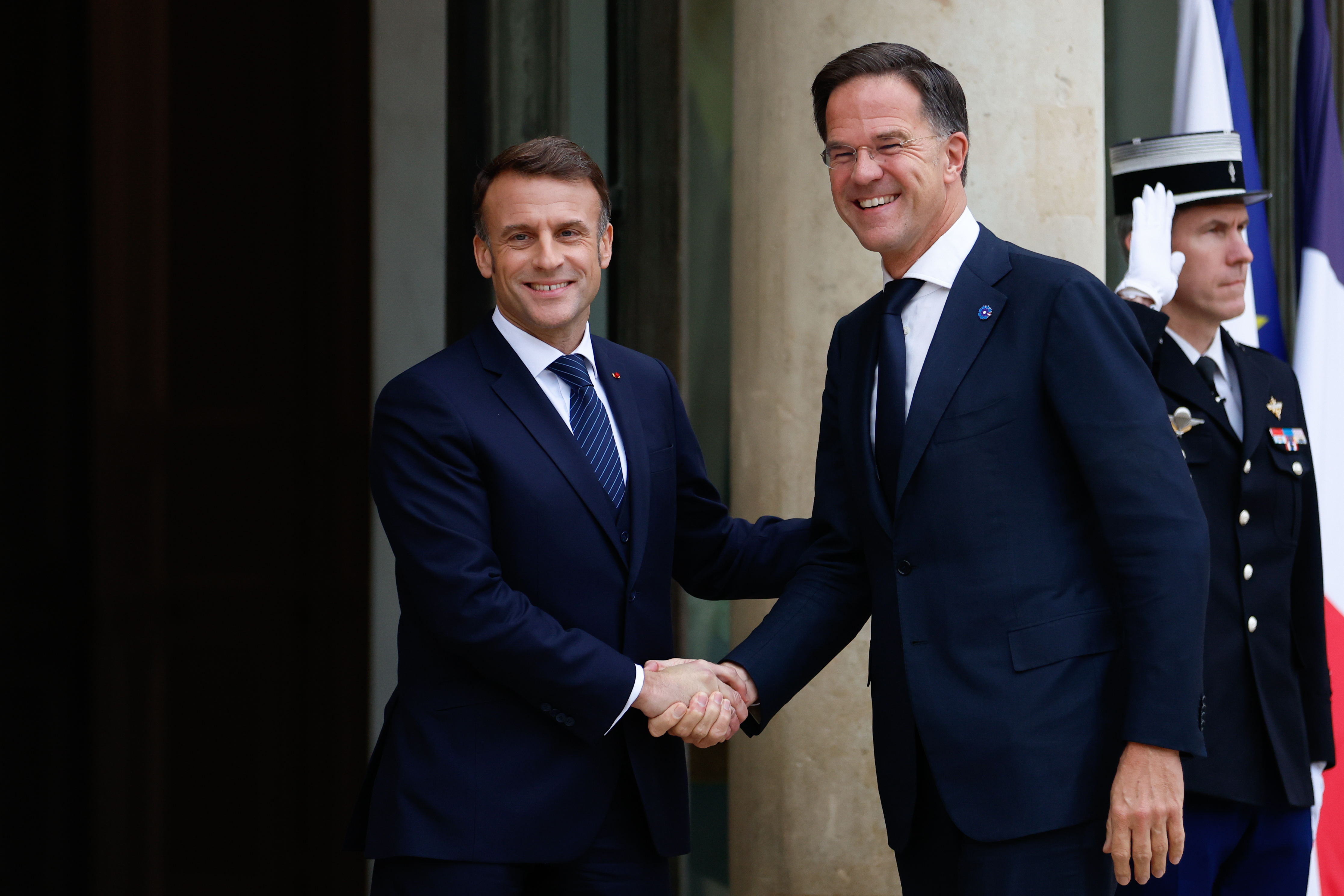 Macron: Europe avoids bearing the burden of its own security
