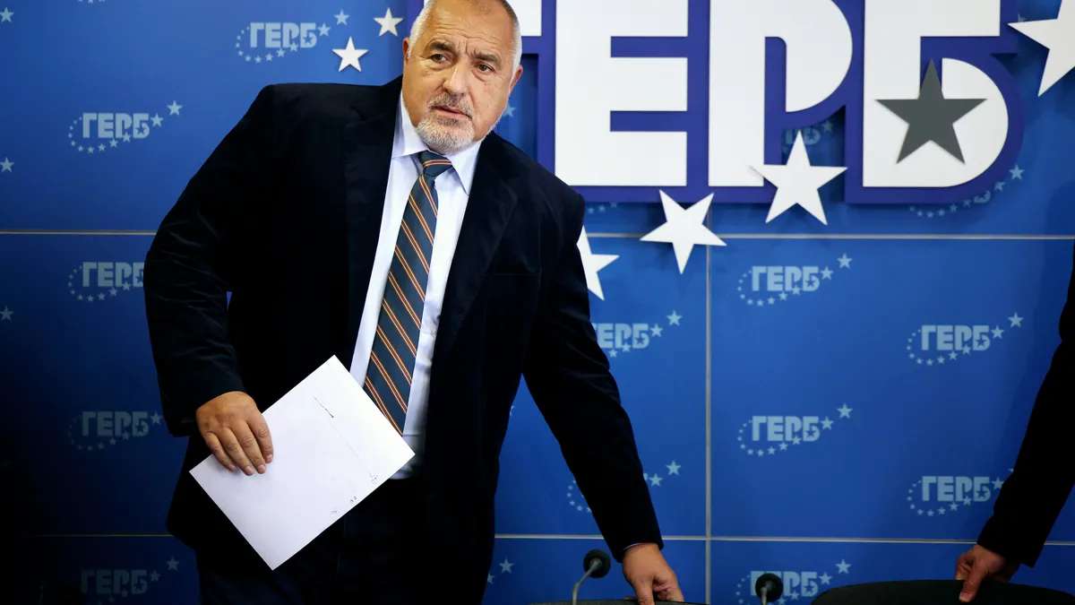 Former Bulgarian PM Borisov: I refuse to be prime minister