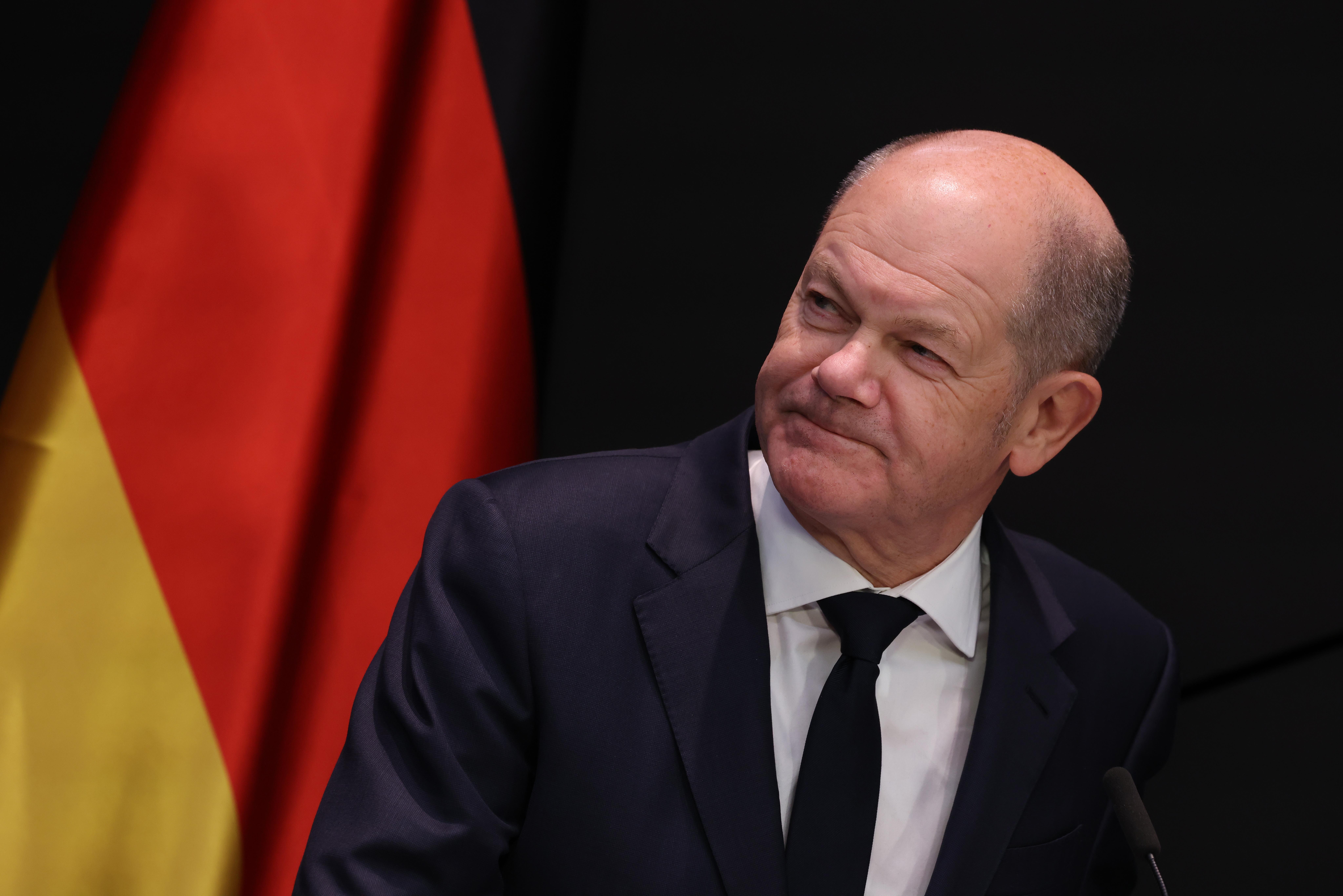 Scholz urges investment in future EU member Ukraine