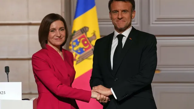Macron criticises Russia's attempts to destabilise Moldova
