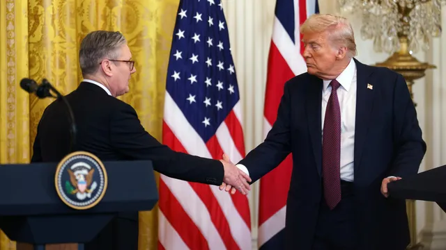 Starmer and Trump discuss progress on UK-US trade deal 