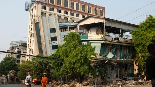 Myanmar earthquake death toll exceeds 1600