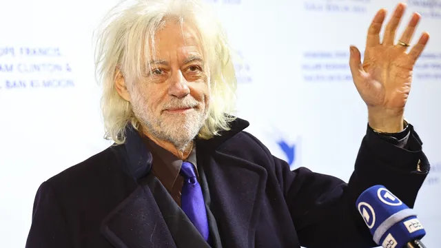 British star Bob Geldof supports Serbian student protests