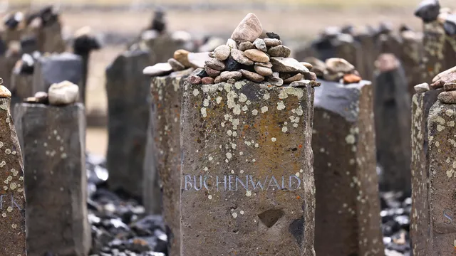 Ceremony marking the 80th anniversary of the liberation of Buchenwald