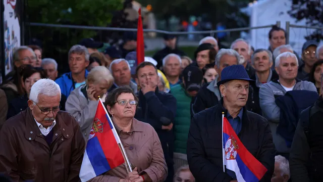 Serbian President Vucic's rally was 5 times smaller than the largest protest against his regime