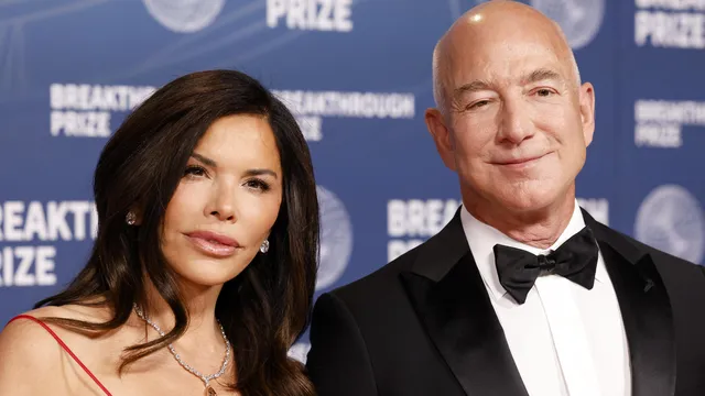 Jeff Bezos and Lauren Sanchez and their future extravagant wedding