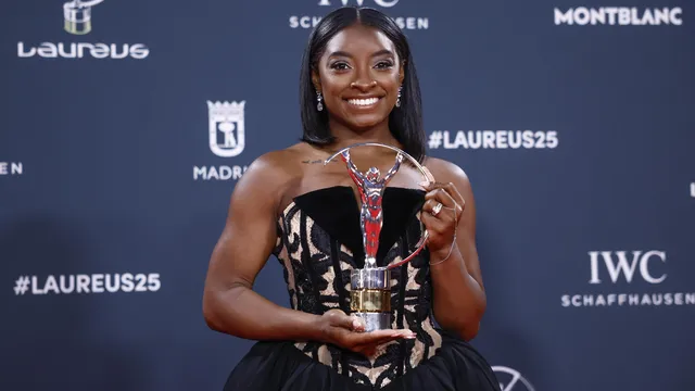 Simone Biles and Armand Duplantis named Laureus Sportsman of the Year